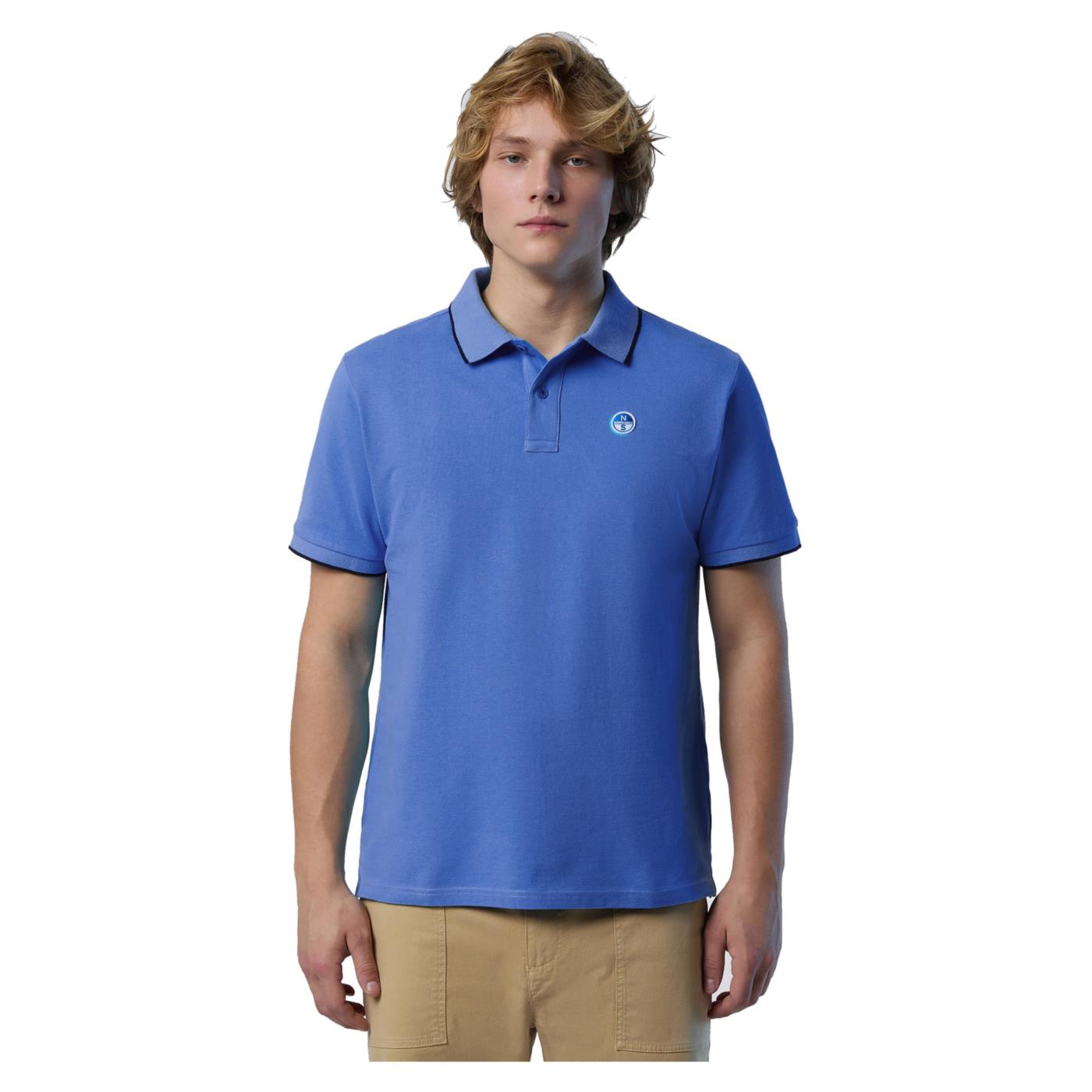 NORTH SAILS POLO SS COLLAR STRIPED