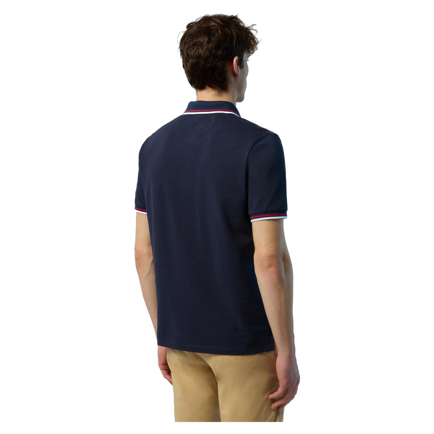 NORTH SAILS POLO CONTRAST STITCHING