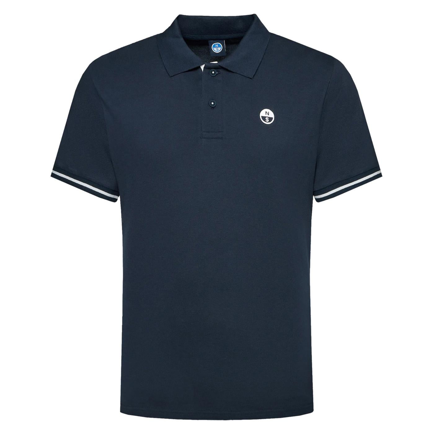 NORTH SAILS POLO PRINTED BACK COLLAR