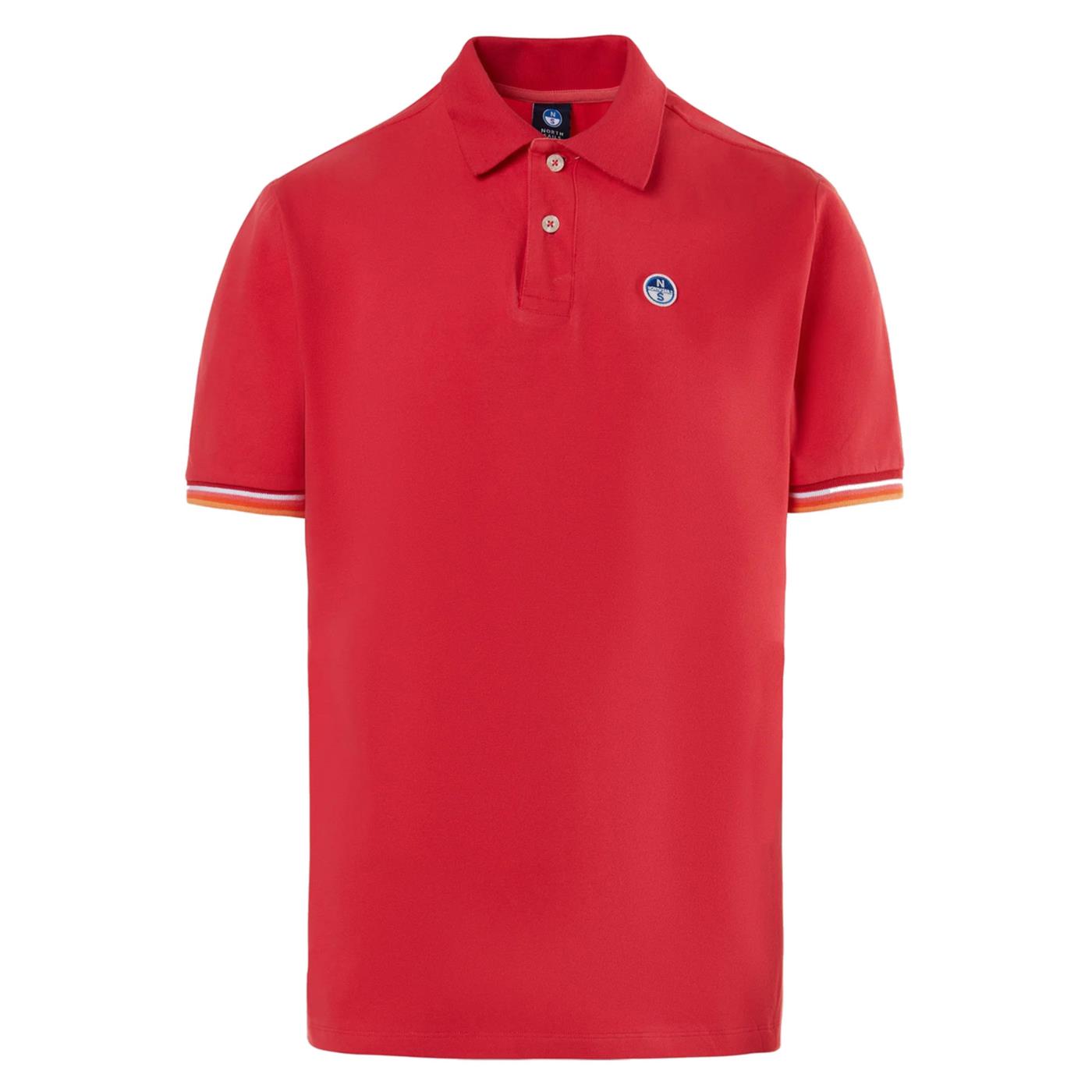 NORTH SAILS POLO STRIPED ON PLACKET