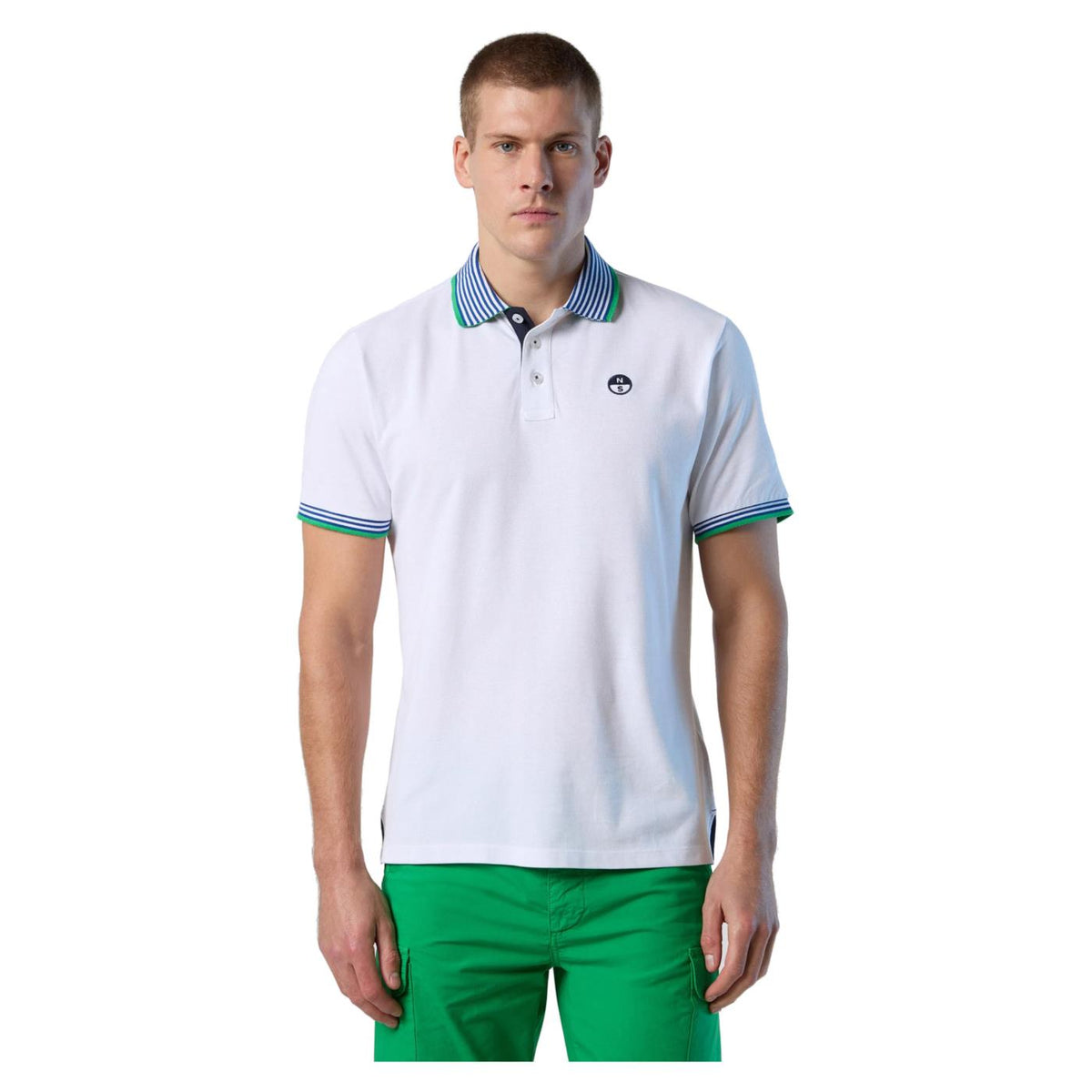 NORTH SAILS POLO STRIPES ON FRONT - seconda immagine