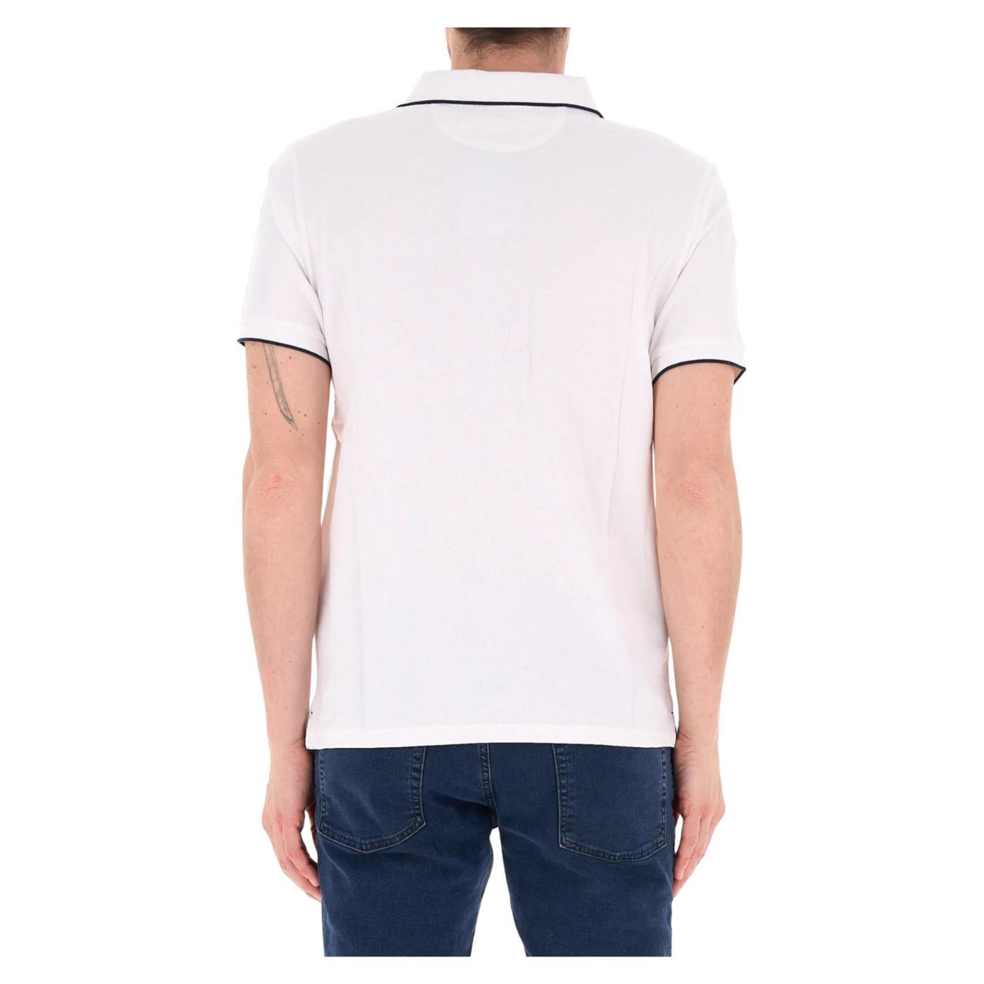 NORTH SAILS POLO MANICHE CORTE - Bianco - vista 2