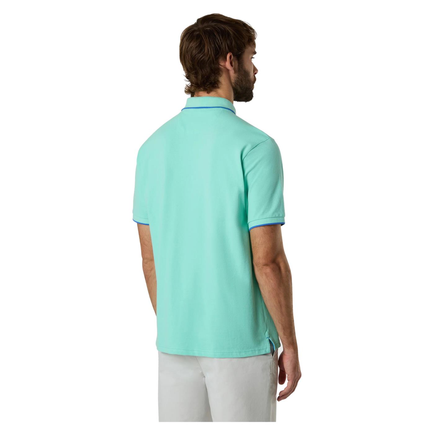 NORTH SAILS POLO MANICHE CORTE - Verde - vista 2