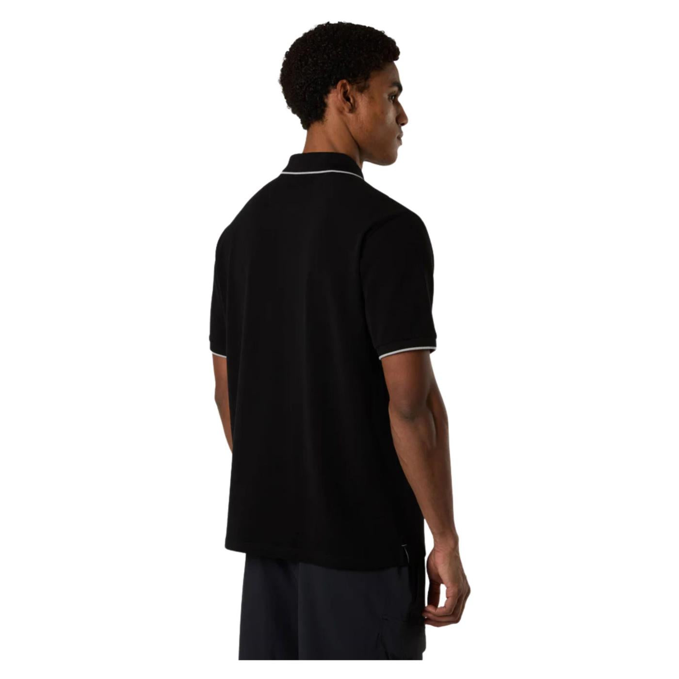 NORTH SAILS POLO MANICHE CORTE - Nero - vista 2