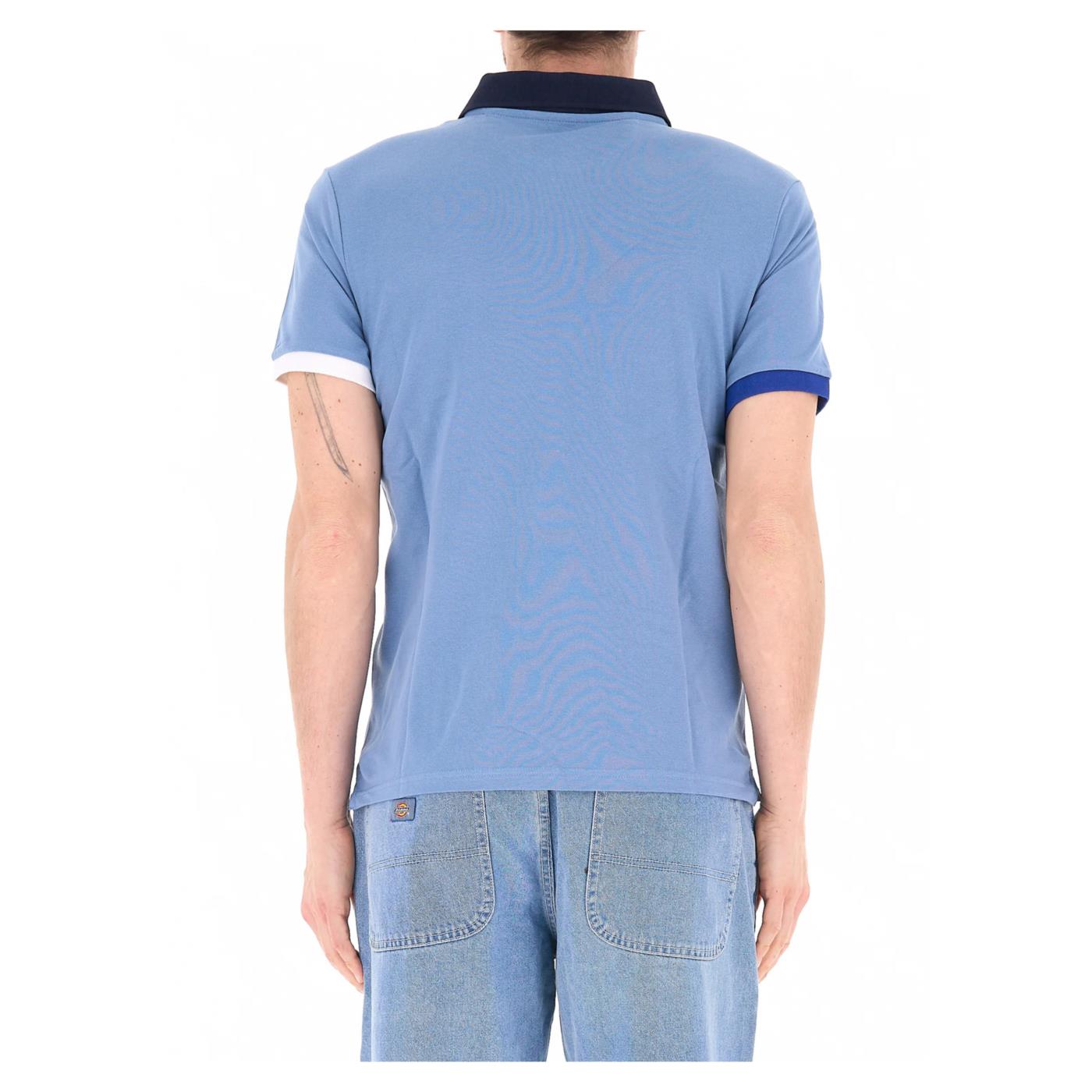 NORTH SAILS POLO MANICHE CORTE - Azzurro - vista 2