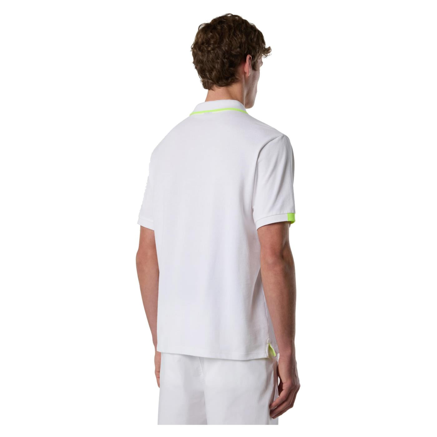 NORTH SAILS POLO MANICHE CORTE - Bianco - vista 2