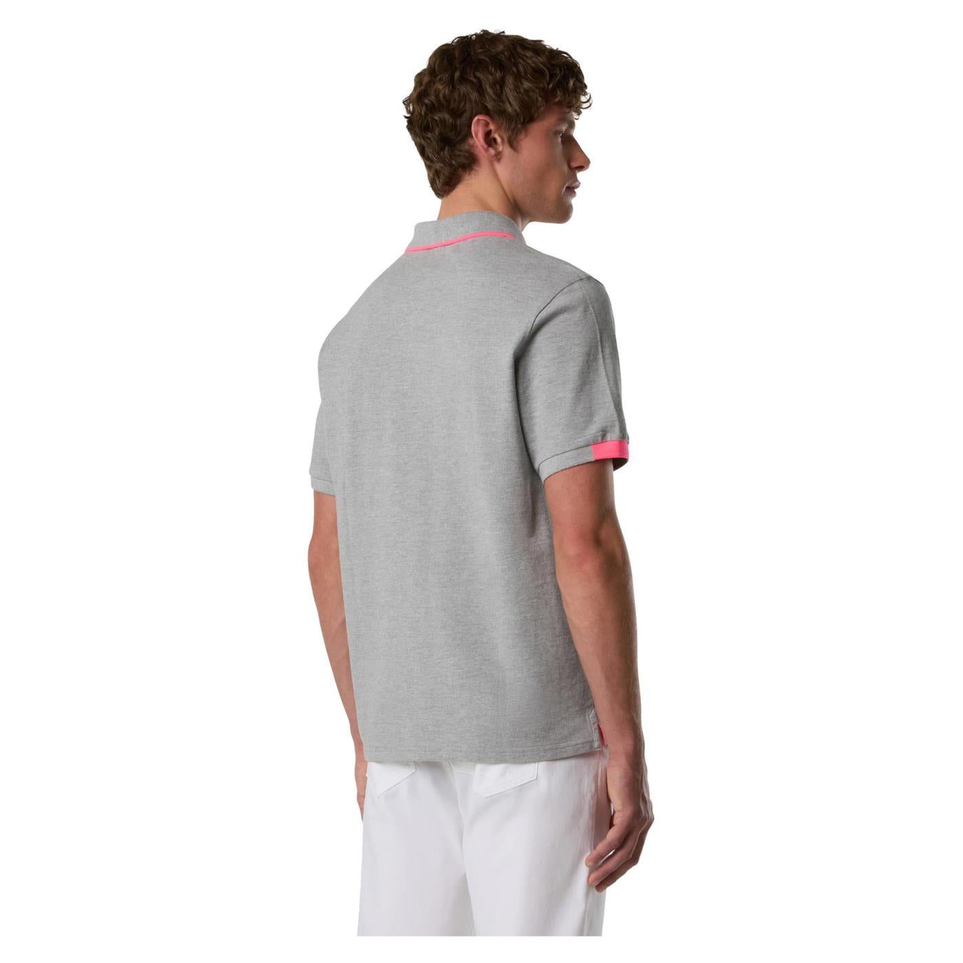 NORTH SAILS POLO MANICHE CORTE - Grigio chiaro - vista 2