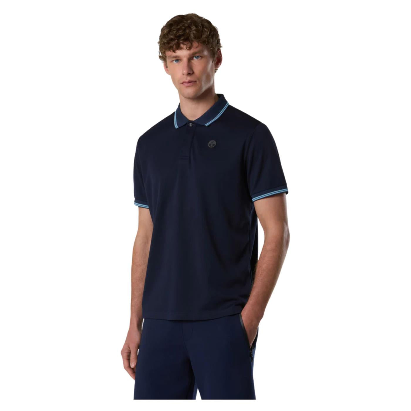 NORTH SAILS POLO MANICHE CORTE - Blu - immagine principale