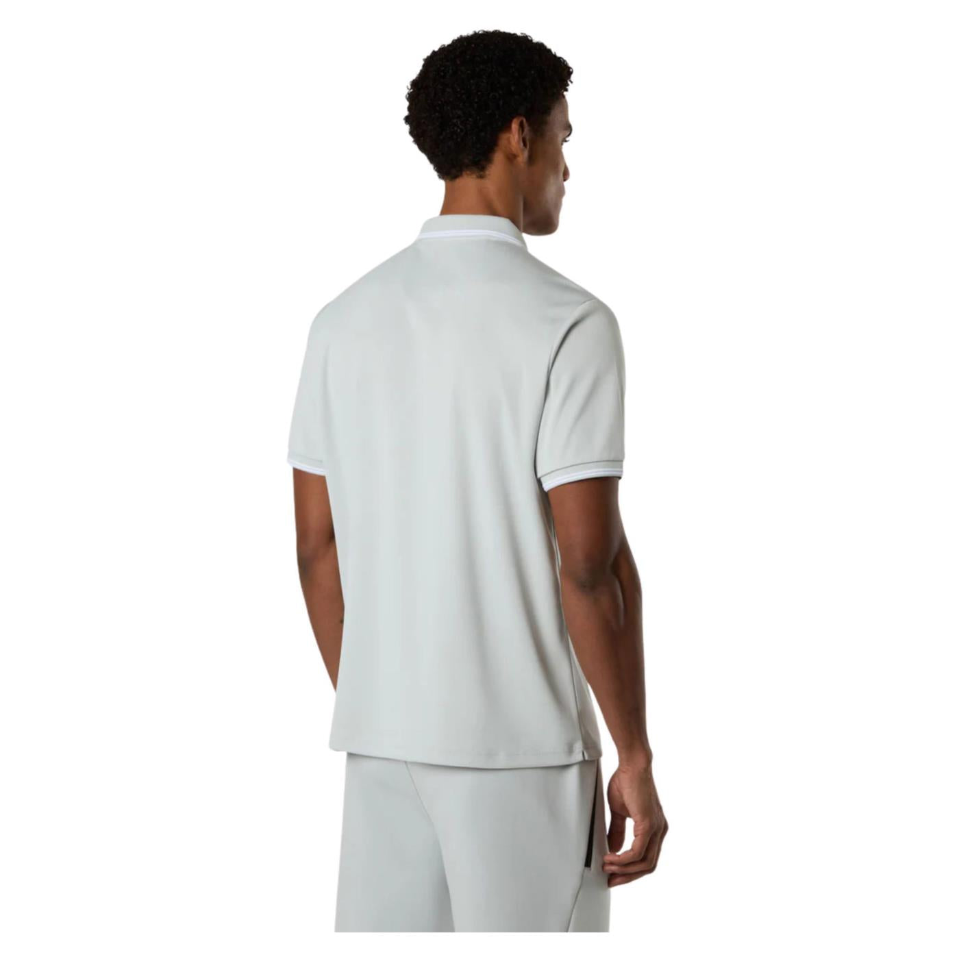 NORTH SAILS POLO MANICHE CORTE - Grigio chiaro - vista 2