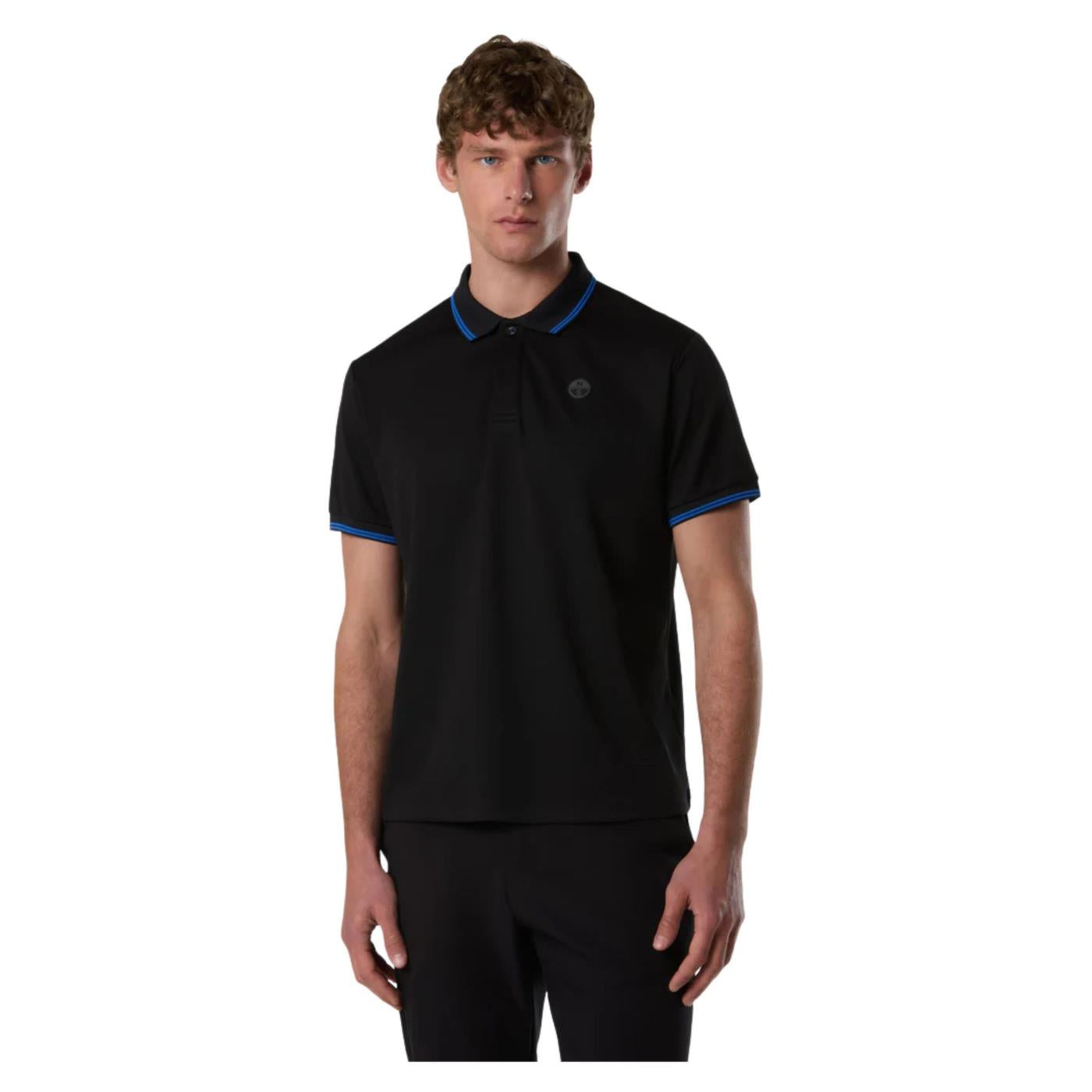 NORTH SAILS POLO MANICHE CORTE - Nero - immagine principale