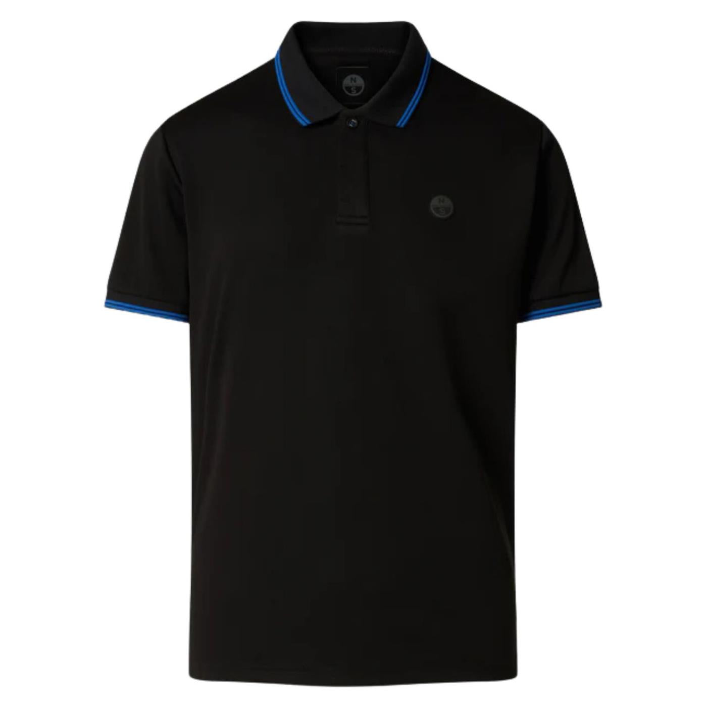 NORTH SAILS POLO MANICHE CORTE - Nero - vista 4