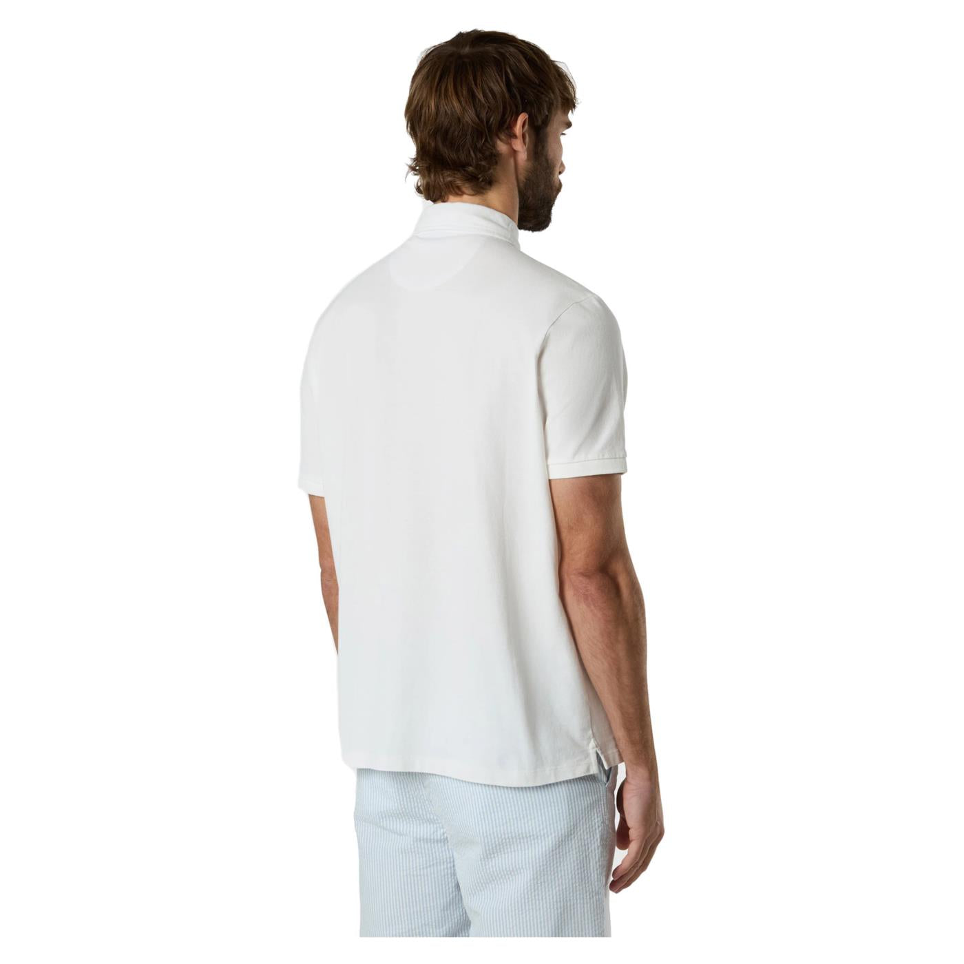NORTH SAILS POLO MANICHE CORTE - Bianco - vista 2