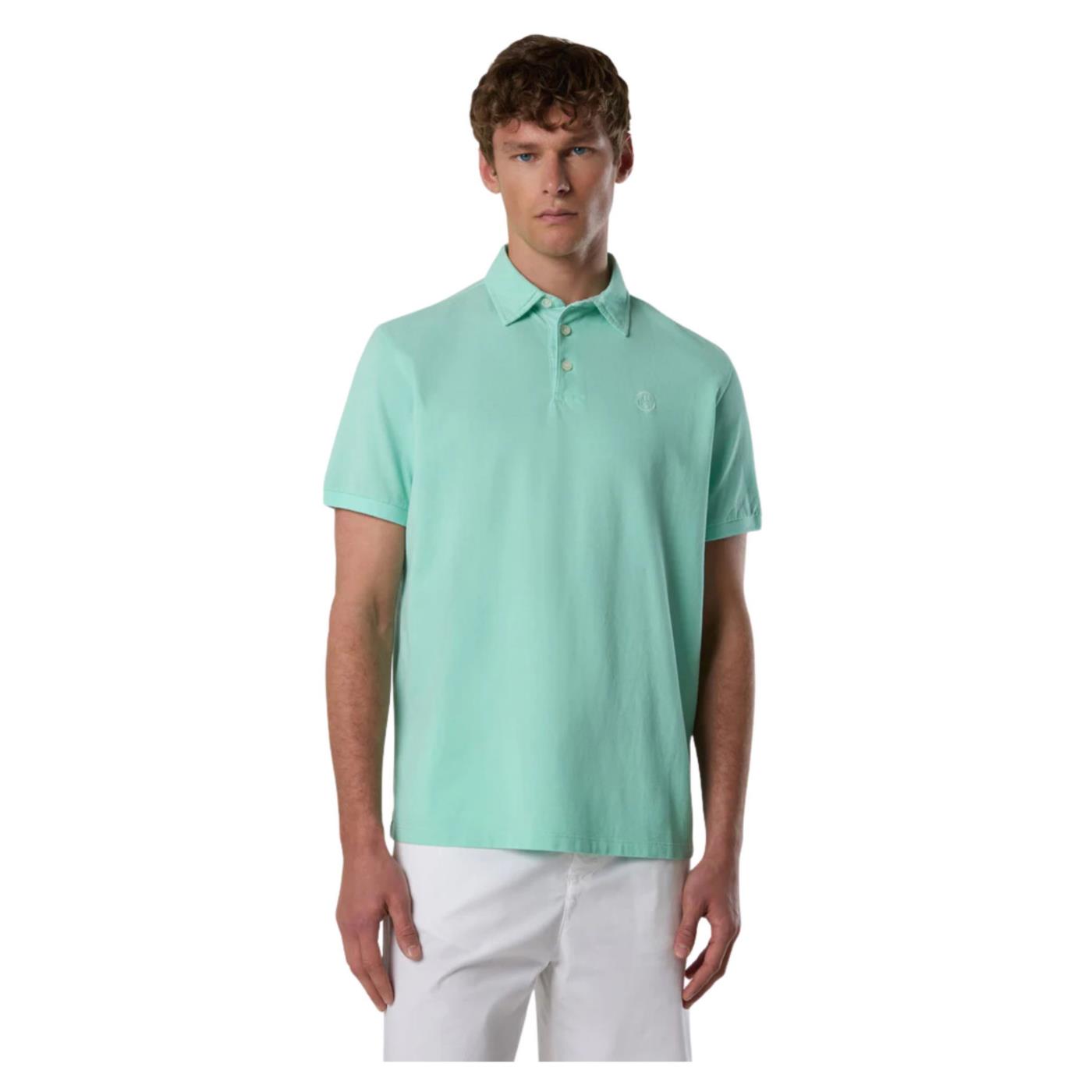NORTH SAILS POLO MANICHE CORTE - Verde - immagine principale