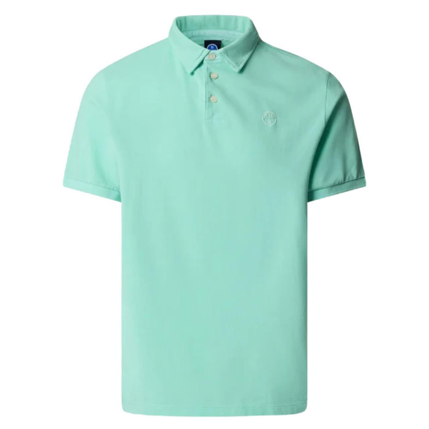 NORTH SAILS POLO MANICHE CORTE - Verde - vista 4