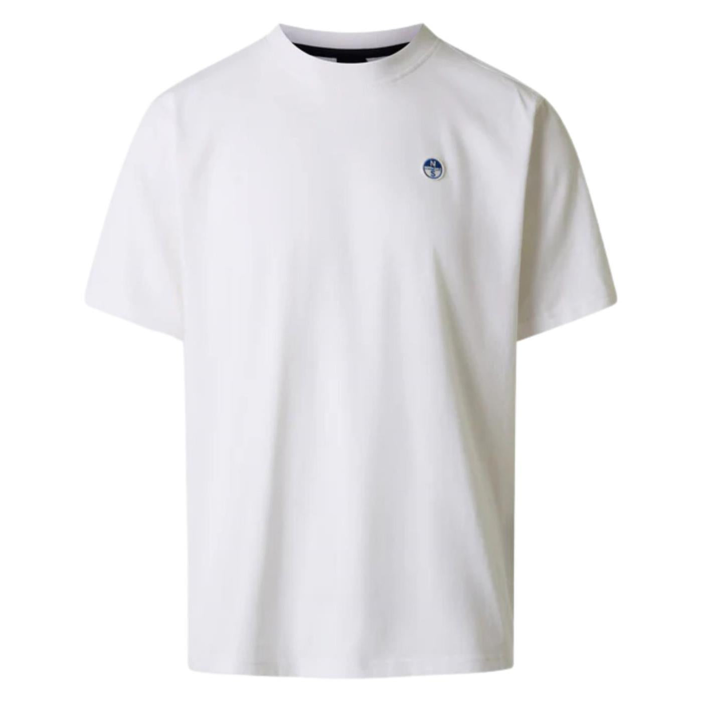 NORTH SAILS T-SHIRT SS BASIC BOLLO - Bianco - vista 4