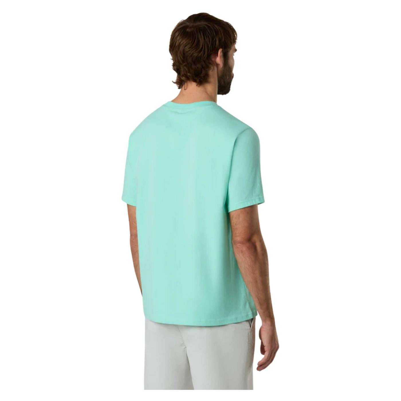 NORTH SAILS T-SHIRT SS BASIC BOLLO - Turchese - vista 2