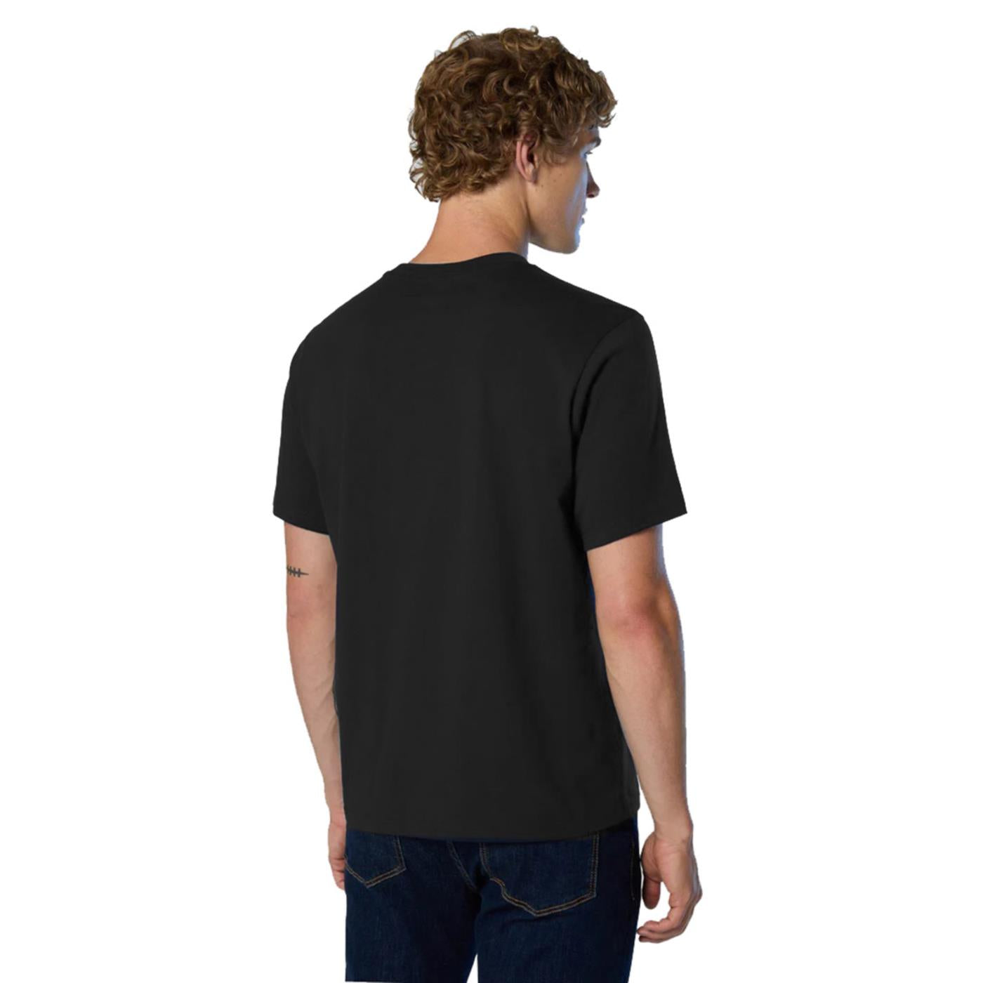NORTH SAILS T-SHIRT SS BASIC BOLLO - Nero - vista 2