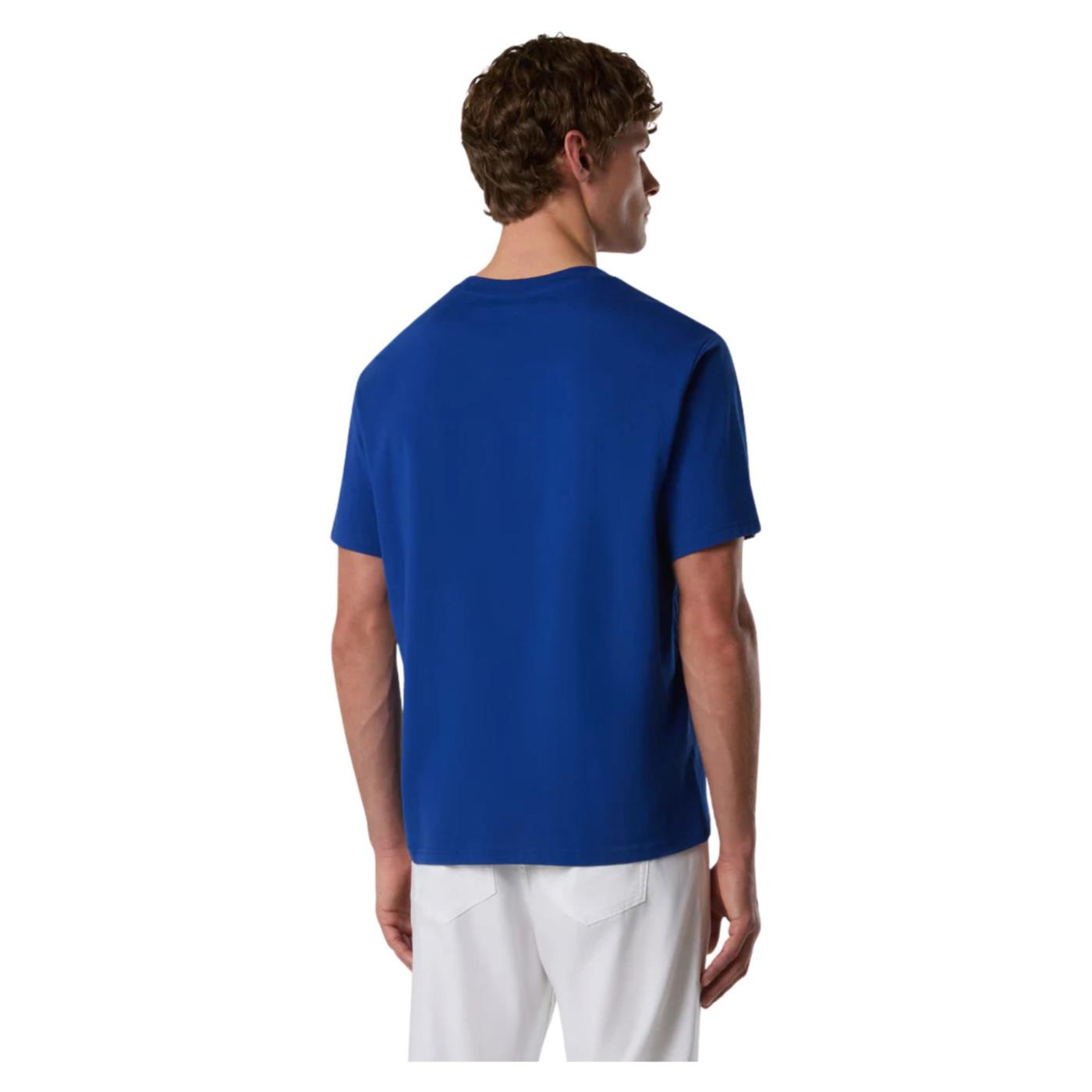 NORTH SAILS T-SHIRT SS GRAPHIC - Blu - vista 2