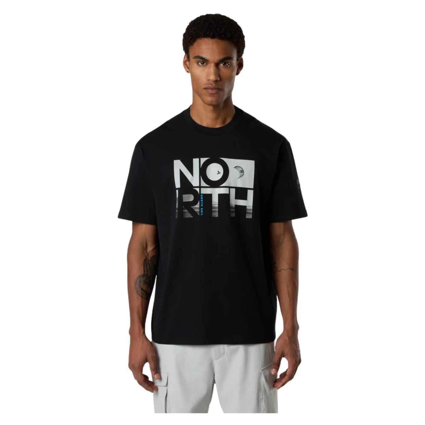 NORTH SAILS T-SHIRT SS GRAPHIC - Nero - immagine principale