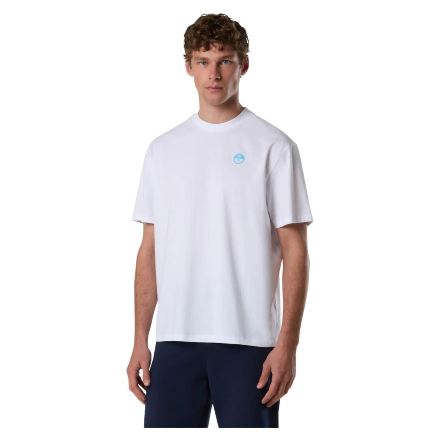 NORTH SAILS T-SHIRT SS GRAPHIC - Bianco - immagine principale