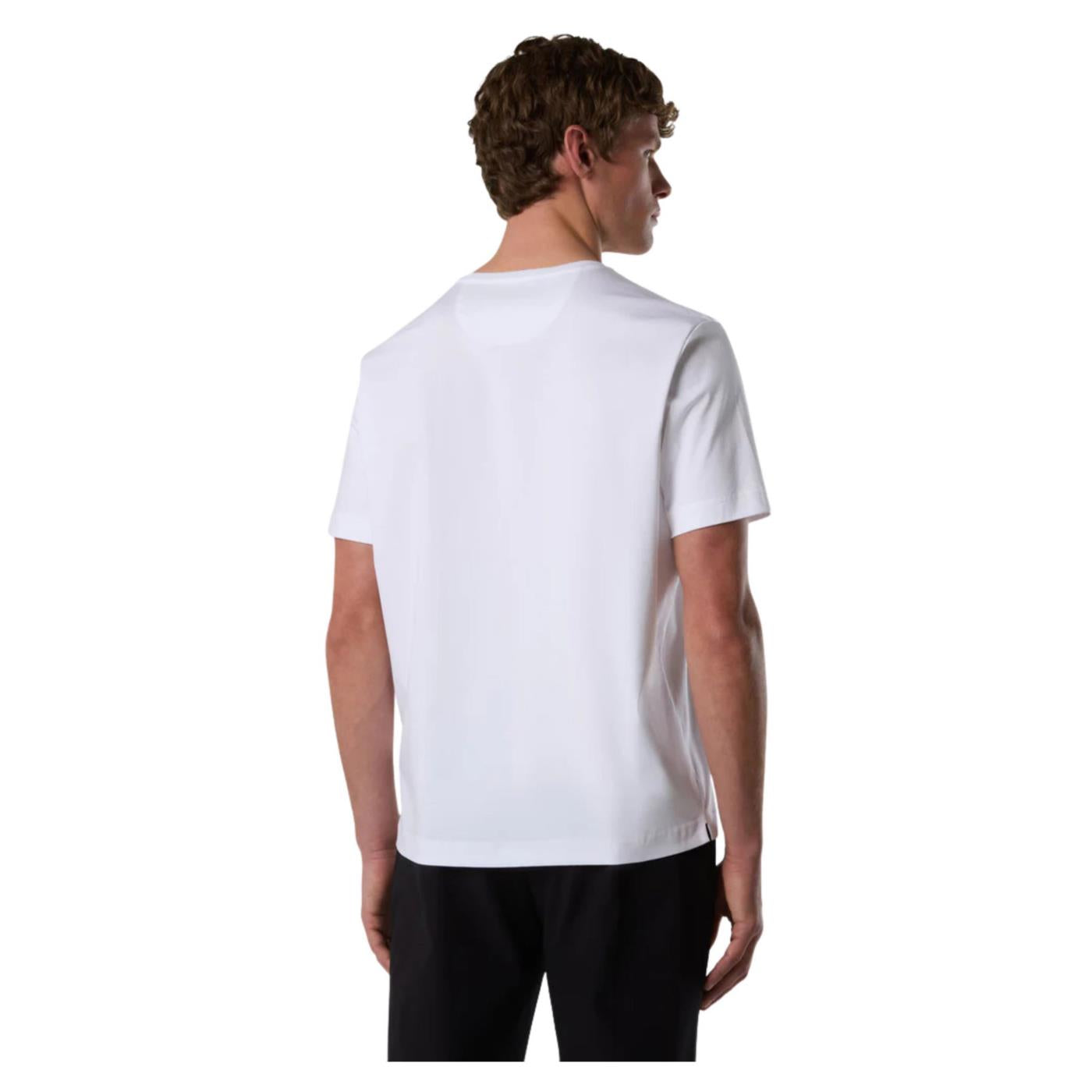 NORTH SAILS T-SHIRT MANICHE CORTE - Bianco - vista 2
