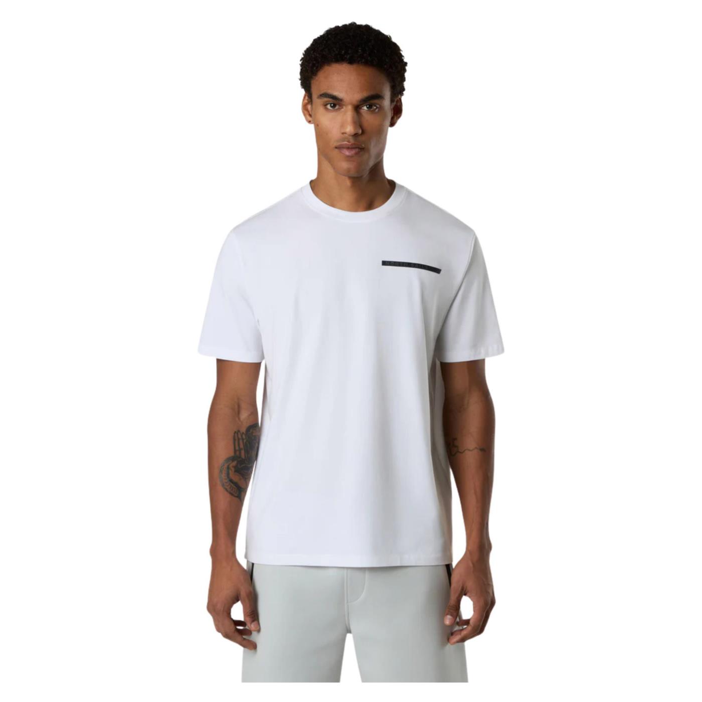 NORTH SAILS T-SHIRT SS GRAPHIC - Bianco - immagine principale