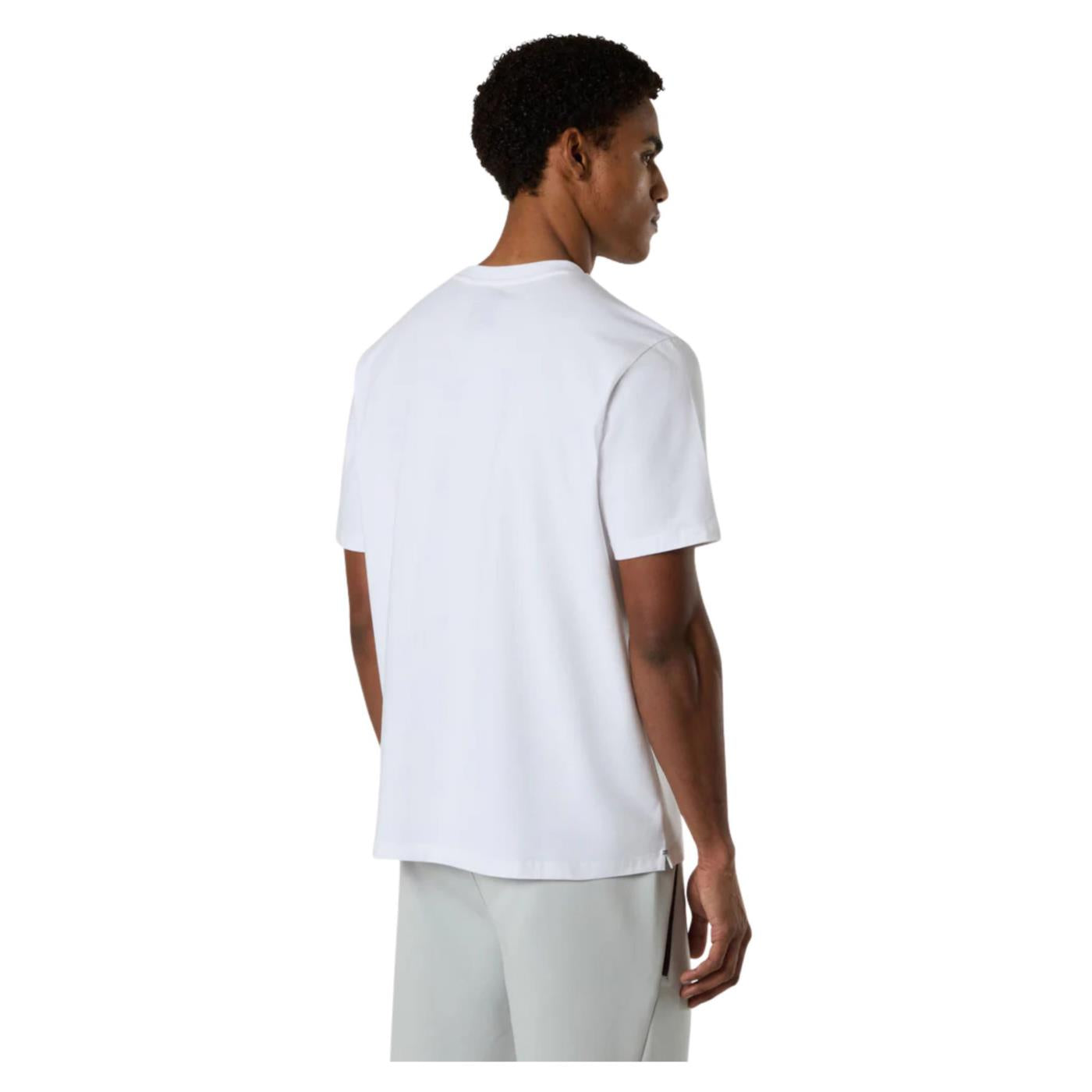 NORTH SAILS T-SHIRT SS GRAPHIC - Bianco - vista 2