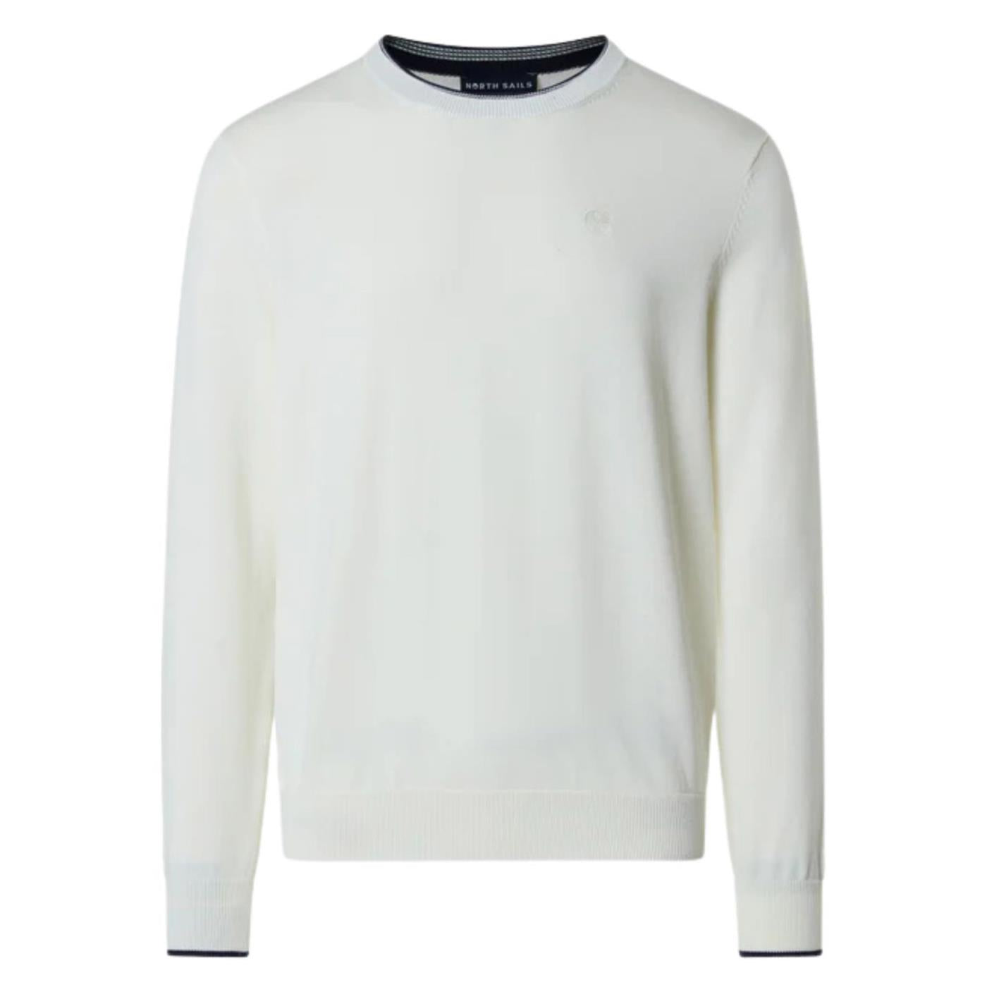 NORTH SAILS MAGLIONE 12GG GIROCOLLO - Bianco - vista 4