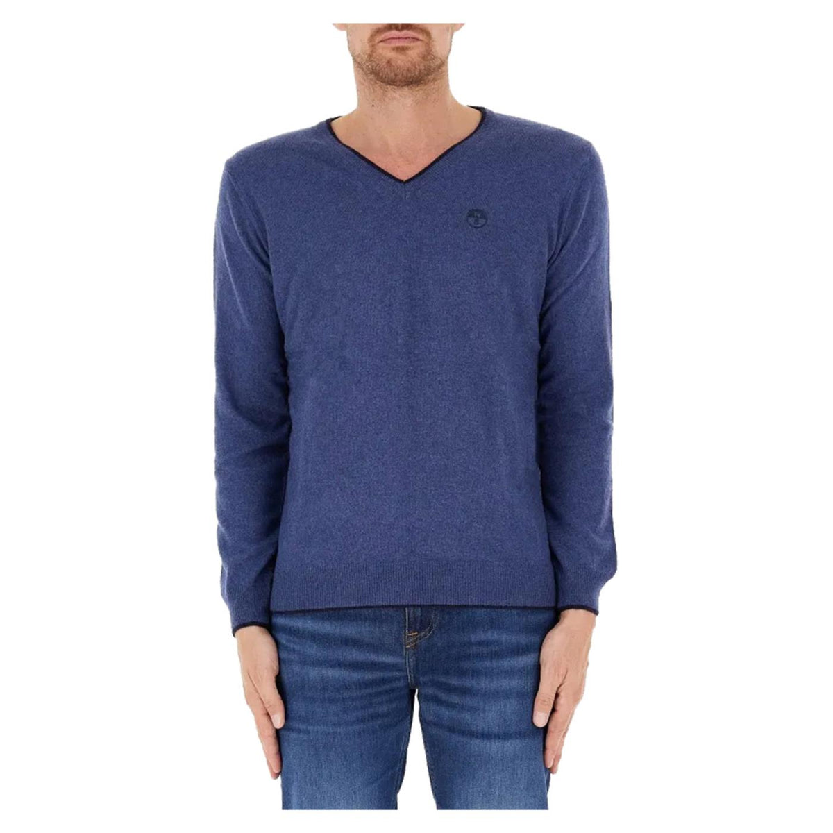 NORTH SAILS 12GG V-NECK SWEATER - seconda immagine