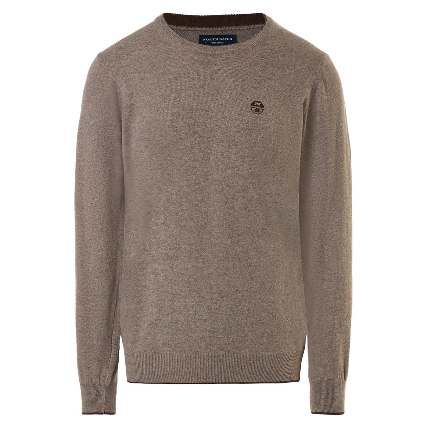 NORTH SAILS CREWNECK 12GG KNITWEAR - Beige - immagine principale