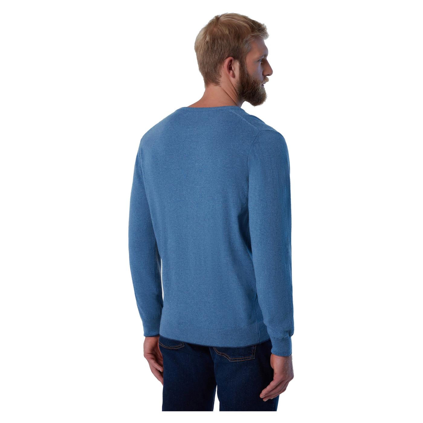 NORTH SAILS CREWNECK 12GG KNITWEAR - Blu - vista 2