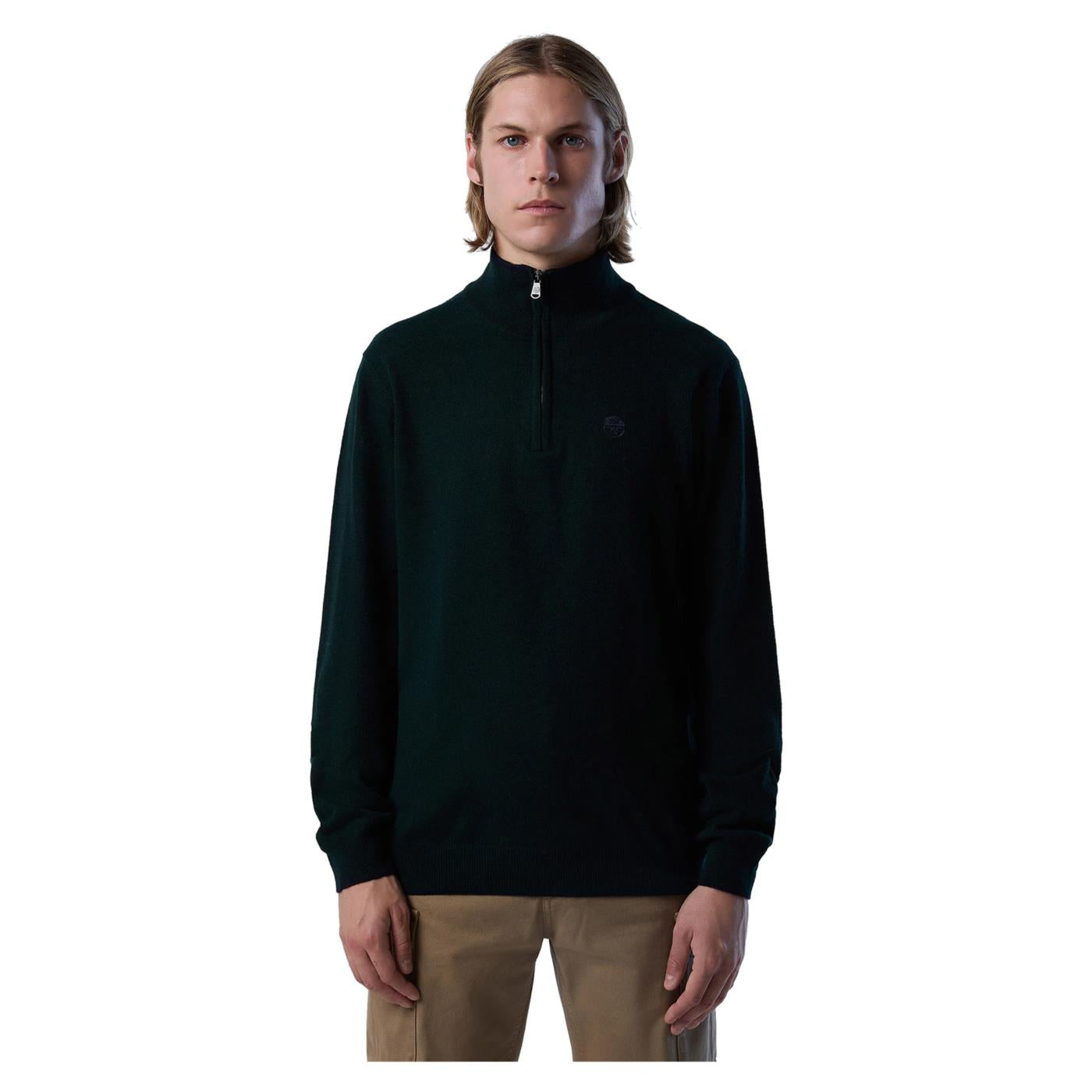 NORTH SAILS HALF ZIP 12GG KNITWEAR