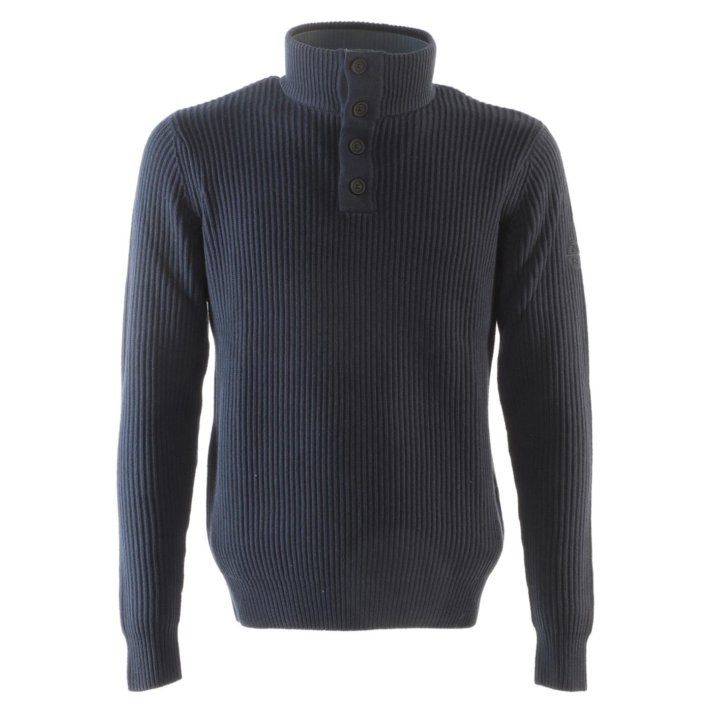 NORTH SAILS HALF BUTTON 5GG KNITWEAR