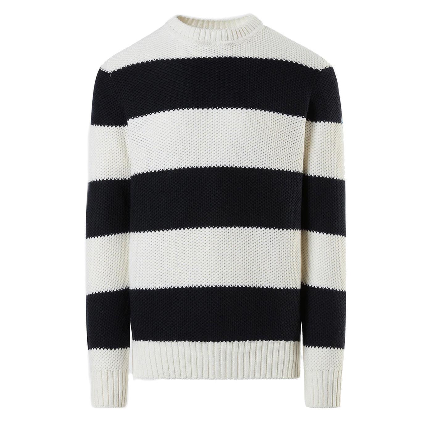 NORTH SAILS STRIPED CREWNECK 5GG KNIT