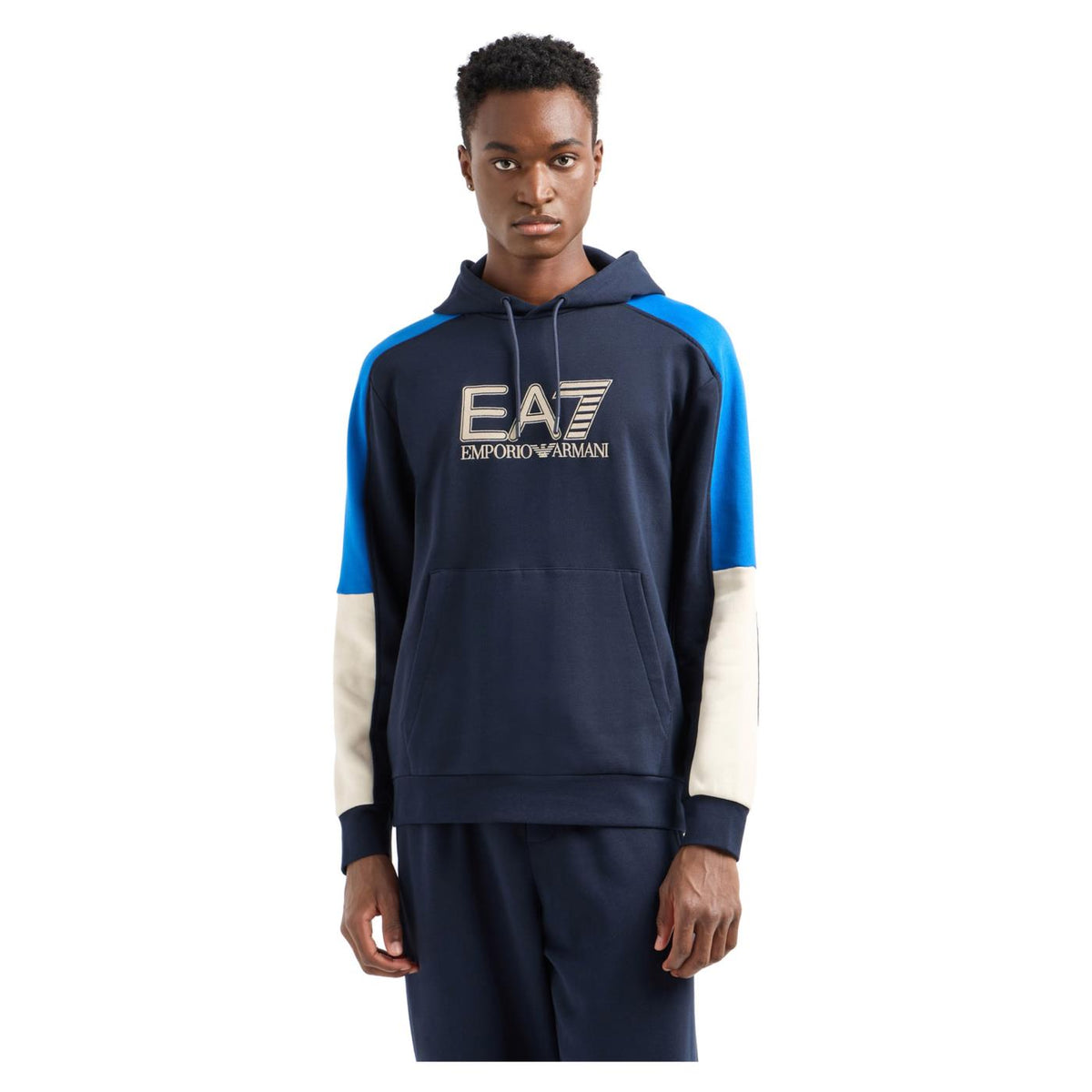 EMPORIO ARMANI 7 EA7 TRAIN VISIBILITY HOODIE - seconda immagine