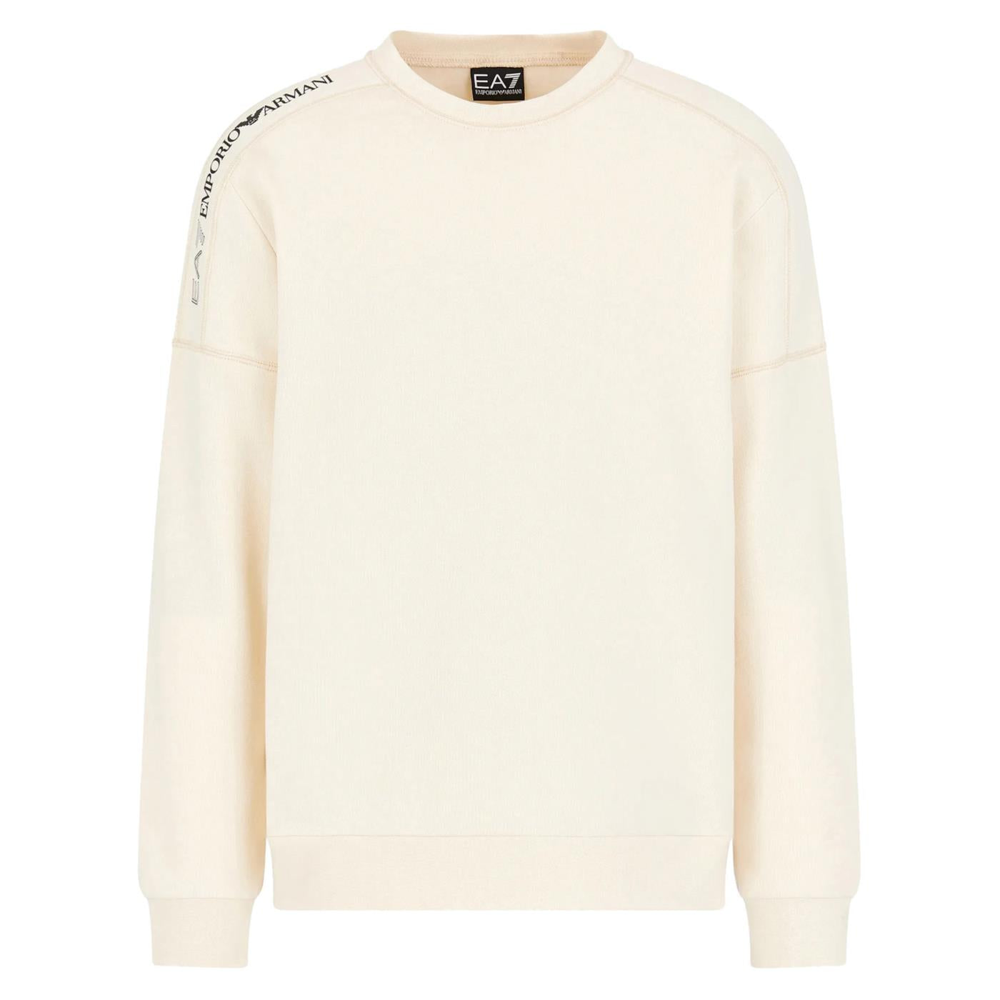 EMPORIO ARMANI 7 EA7 TRAIN LOGO TAPE CREW