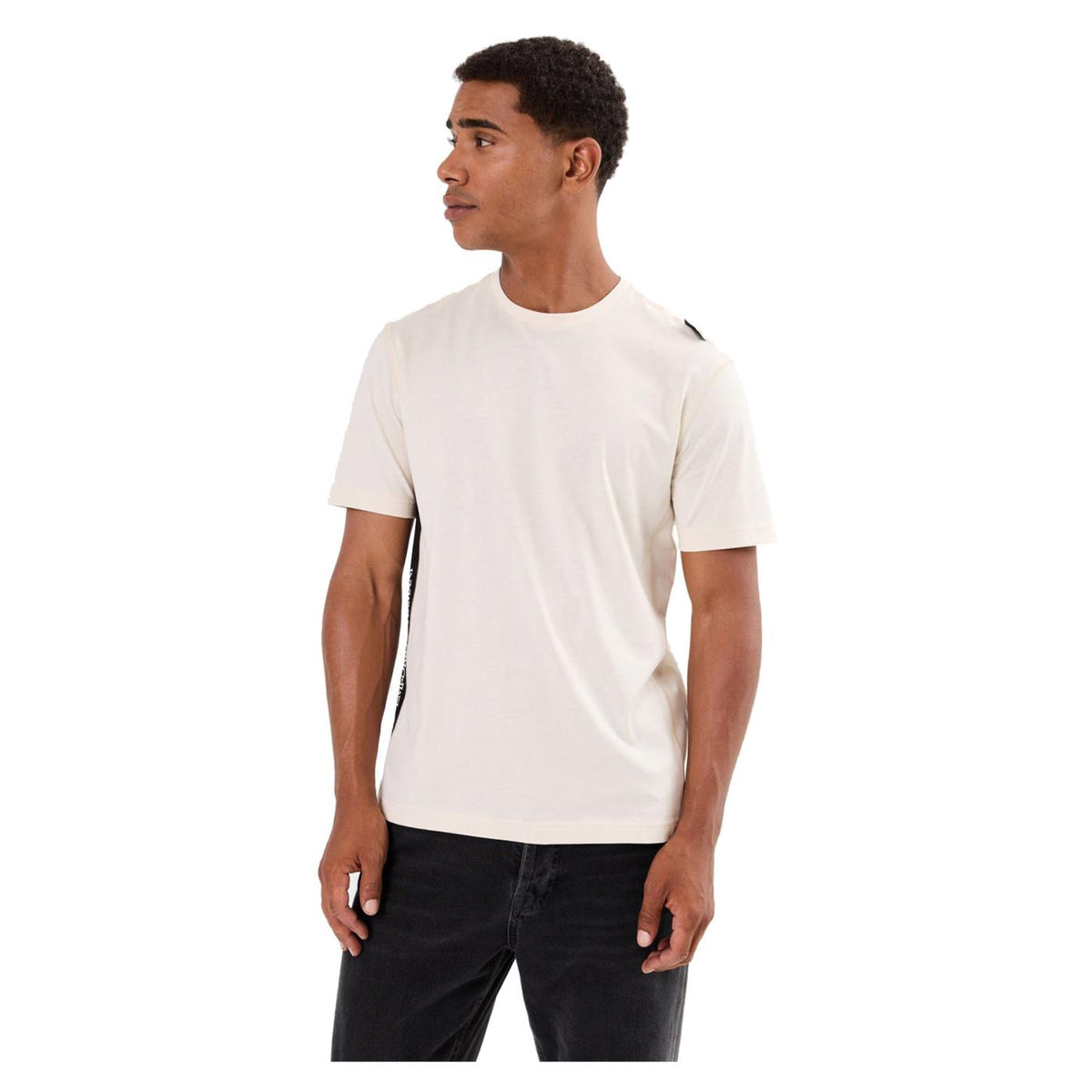 EMPORIO ARMANI 7 EA7 TRAIN LOGO TAPE SS TEE - seconda immagine