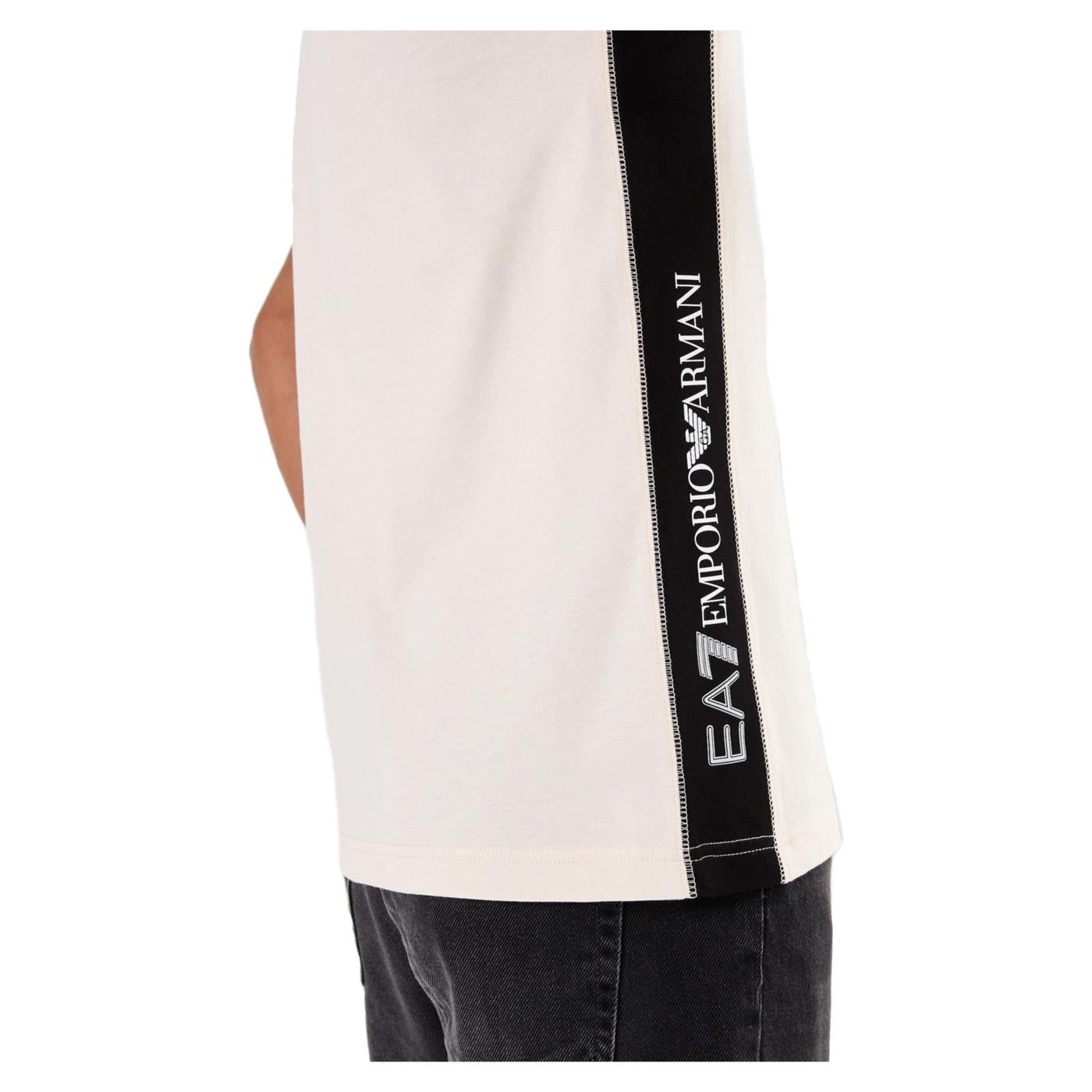 EMPORIO ARMANI 7 EA7 TRAIN LOGO TAPE SS TEE