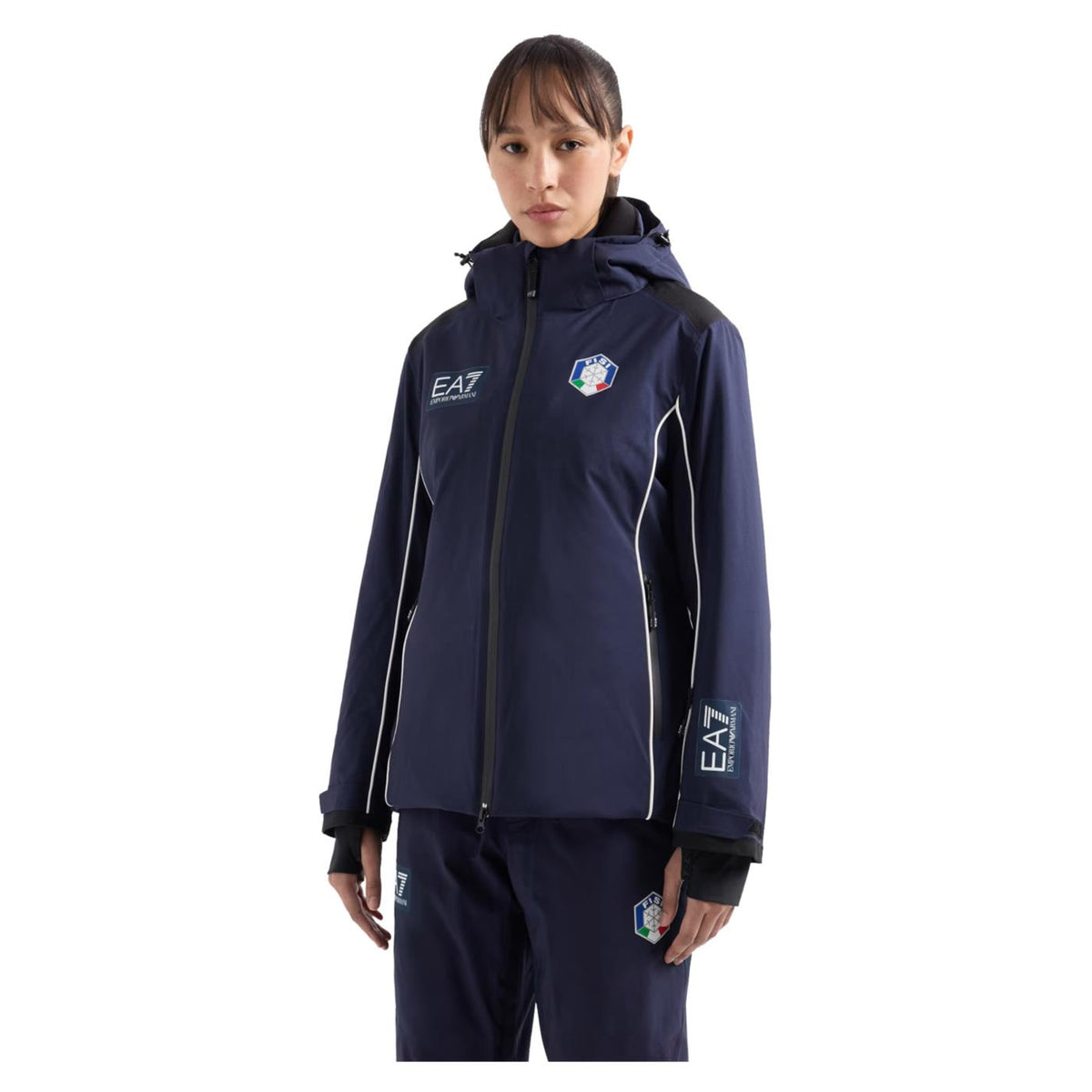 EMPORIO ARMANI 7 EA7 FISI SKI JACKET WOMAN - seconda immagine
