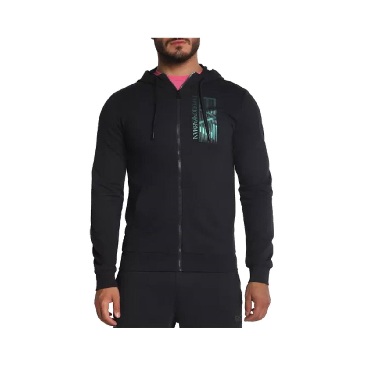 EMPORIO ARMANI 7 EA7 TRAIN VISIBILITY HOODIE