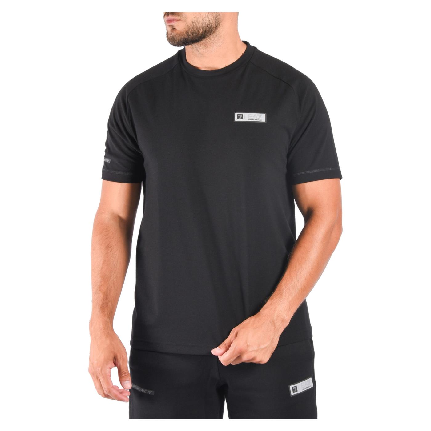 EMPORIO ARMANI 7 EA7 NATURAL VENTUS7 M TEE SS - Nero - vista 2