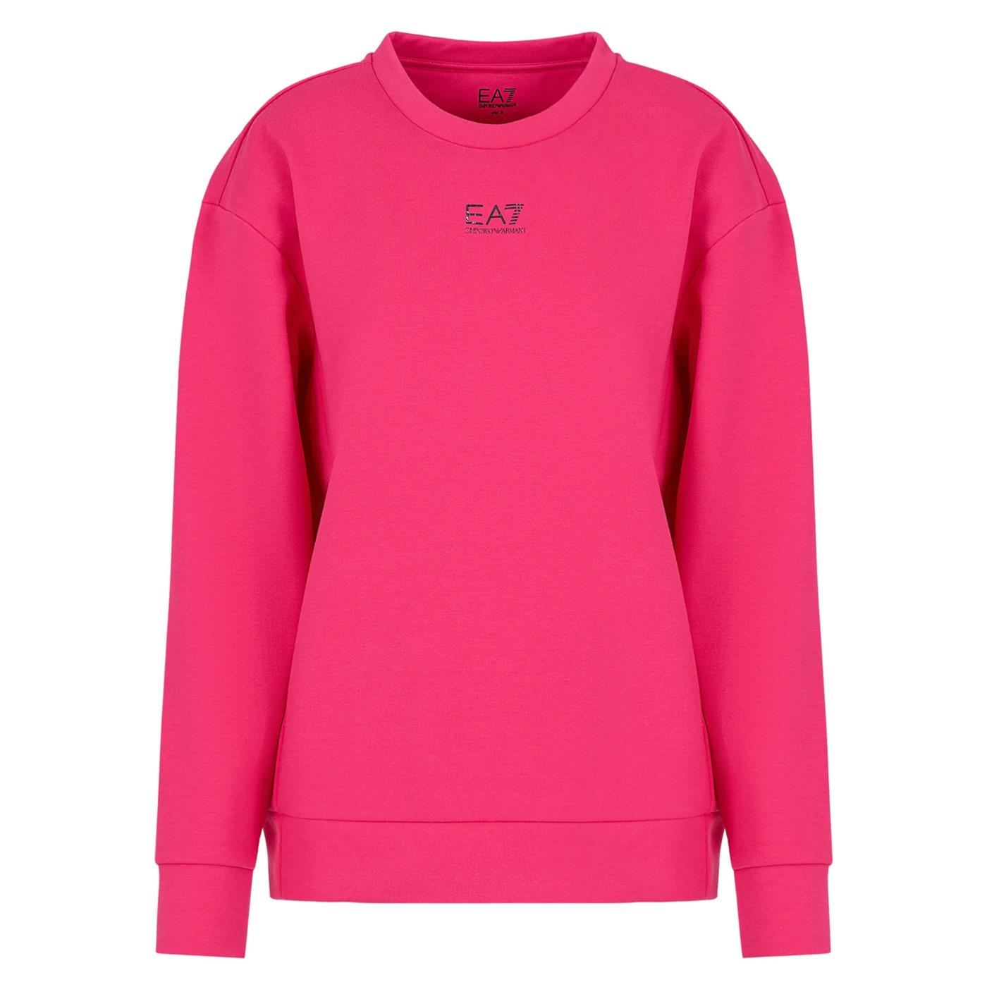 EMPORIO ARMANI 7 EA7 TRAIN LOGO SERIES W T-TOP - Fucsia - immagine principale