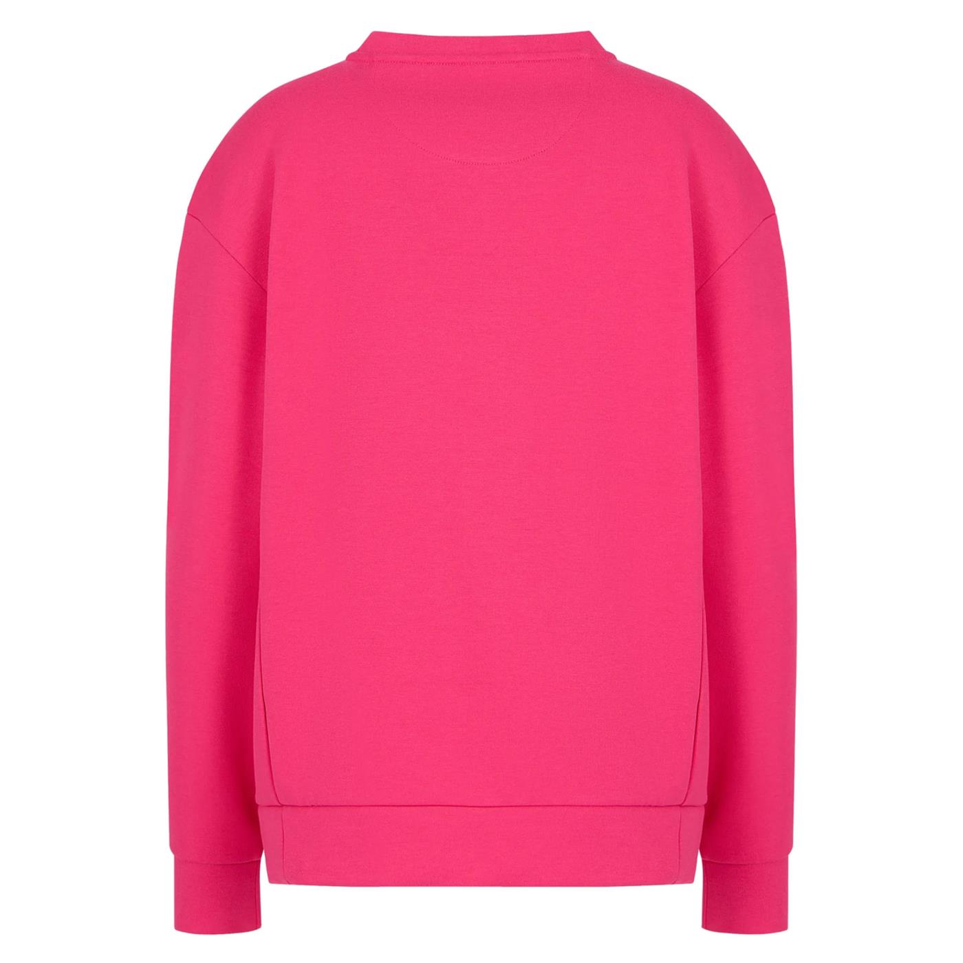 EMPORIO ARMANI 7 EA7 TRAIN LOGO SERIES W T-TOP - Fucsia - vista 2