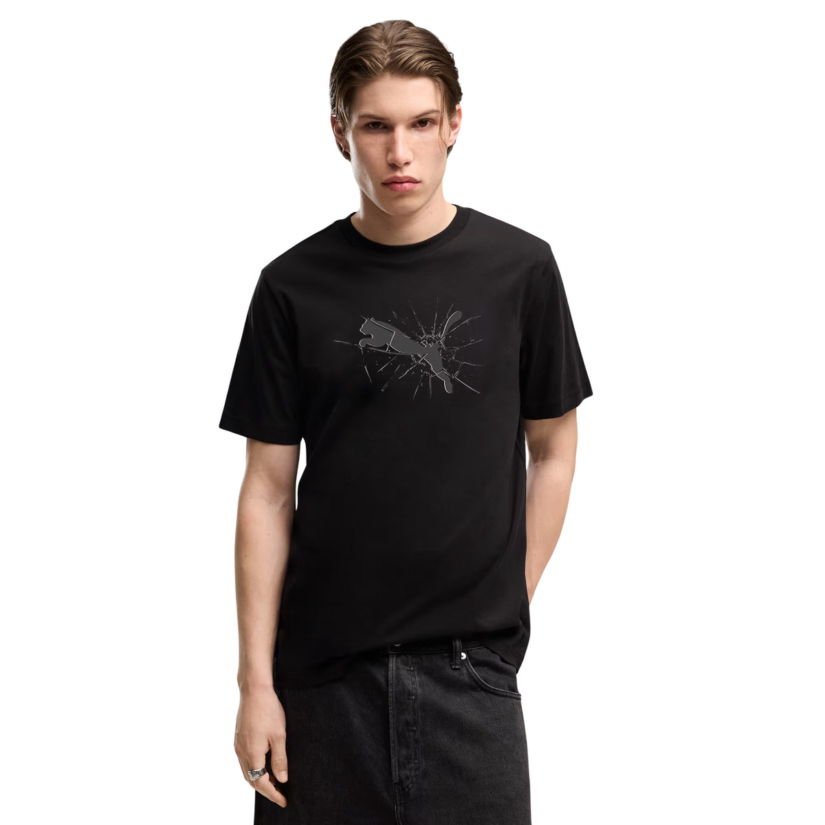 PUMA GRAPHICS CAT LOGO TEE - Nero - immagine principale