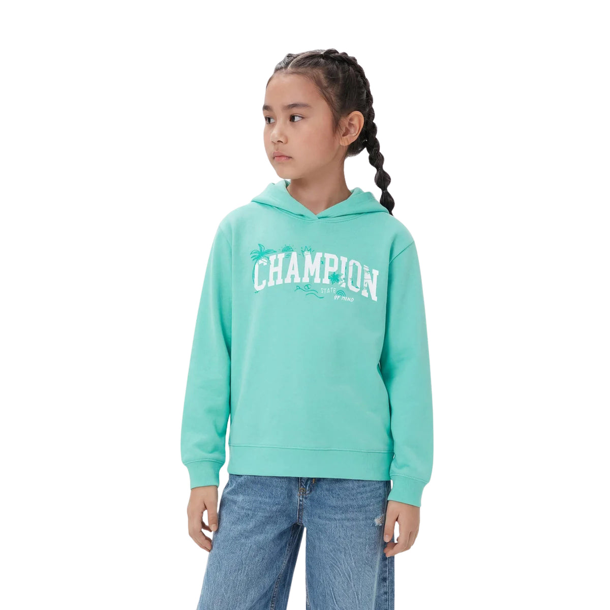 CHAMPION JR G HOODED SWEATSHIRT