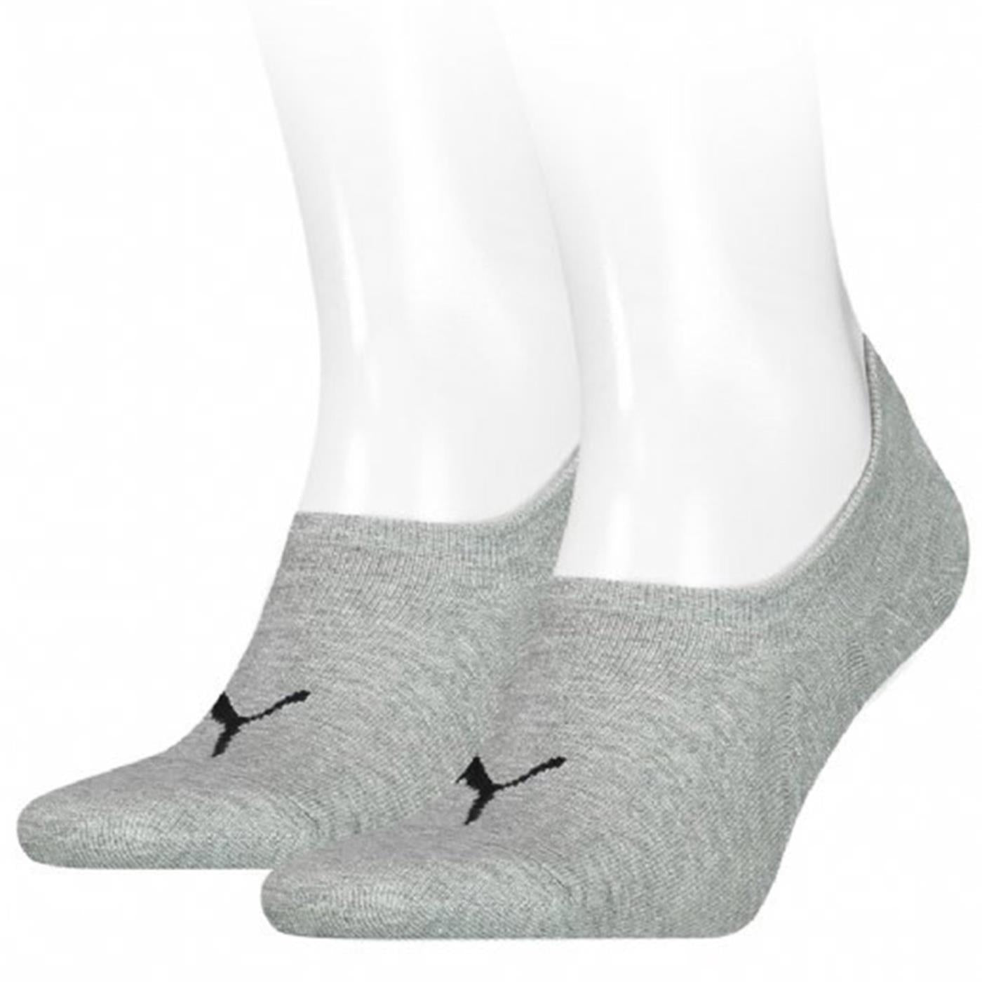 PUMA FOOTIE 2PK HIGH CUT SOCKS
