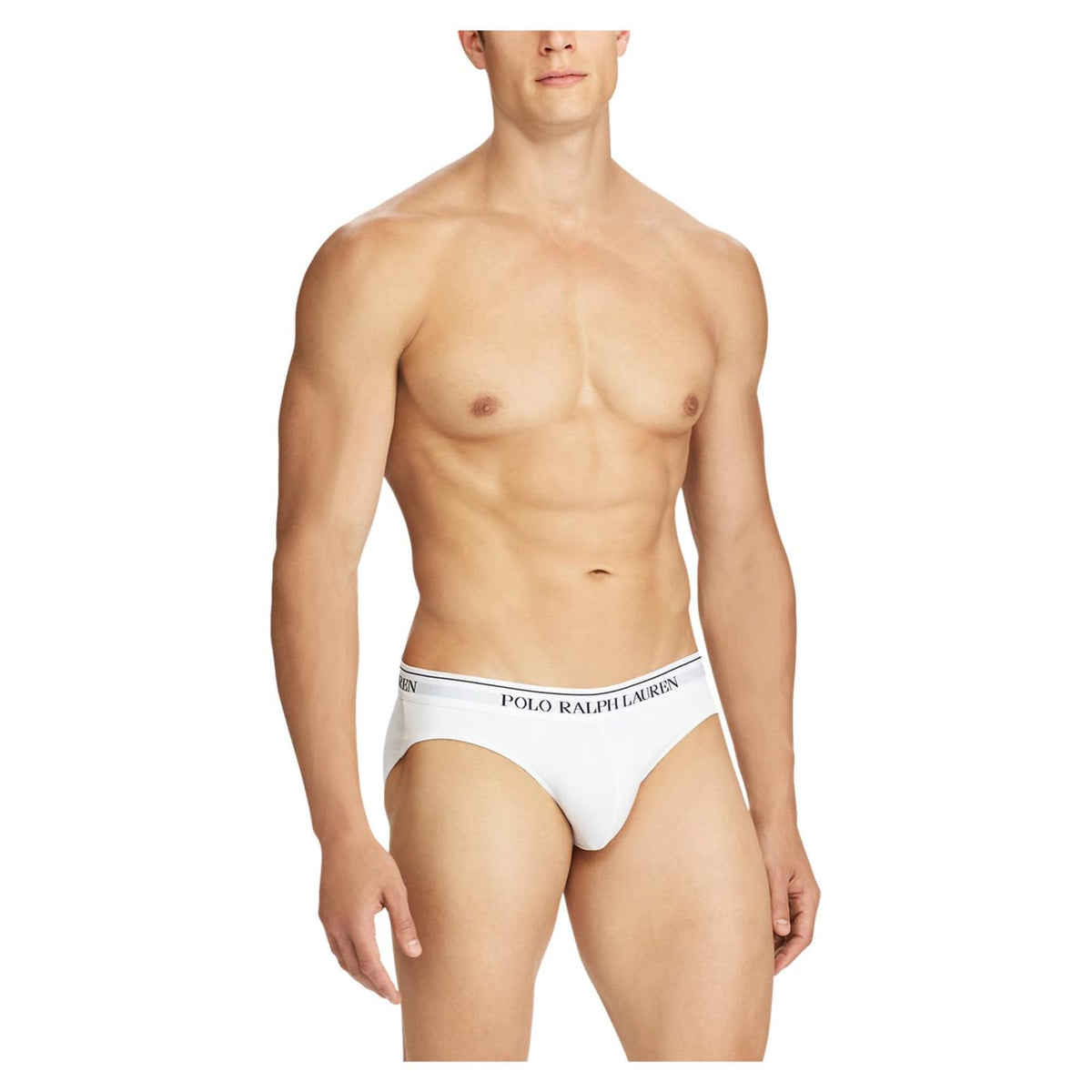 RALPH LAUREN LOW RISE 3PK BRIEF WHITE - seconda immagine