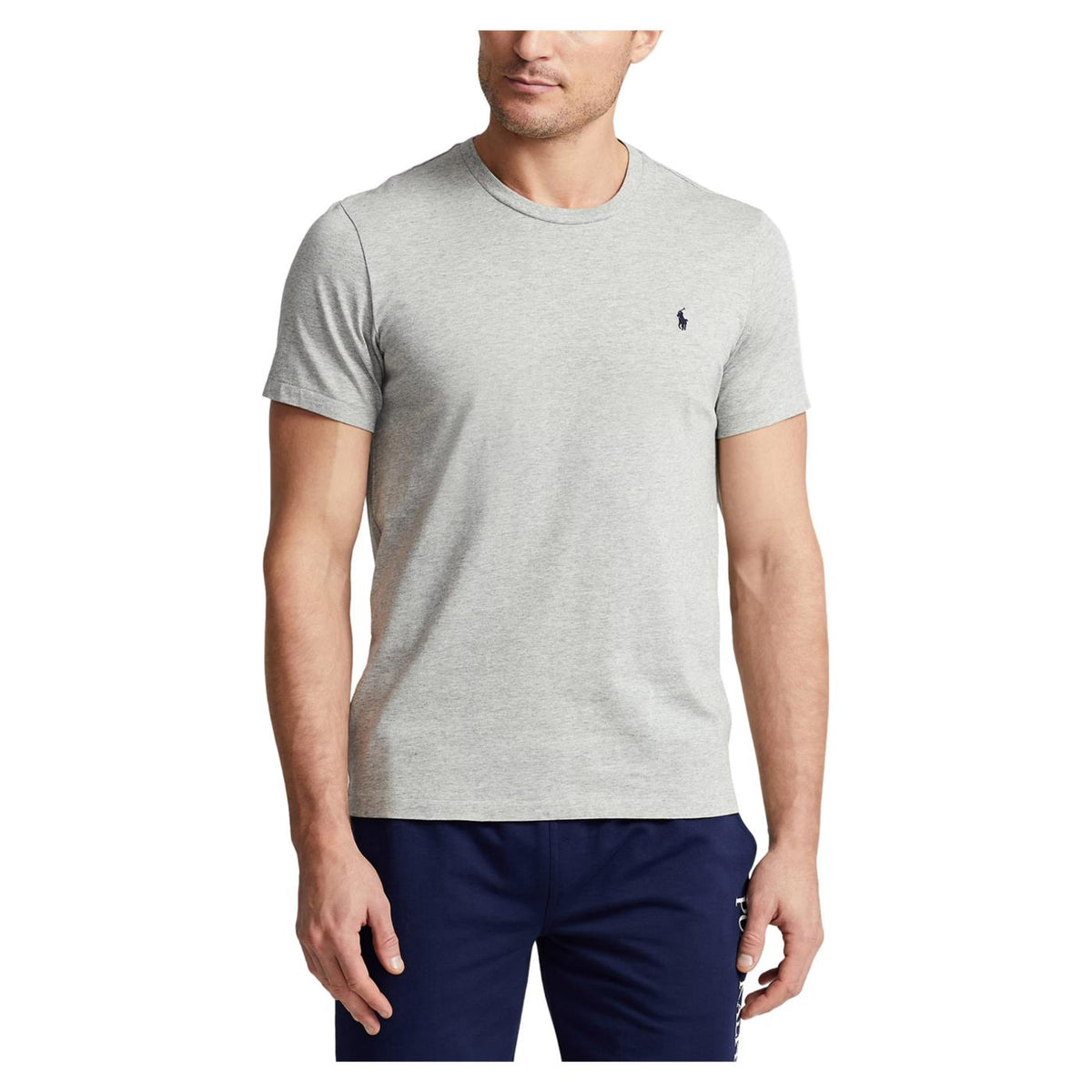 RALPH LAUREN SS CREW-SLEEP-TOP HEATHER - seconda immagine