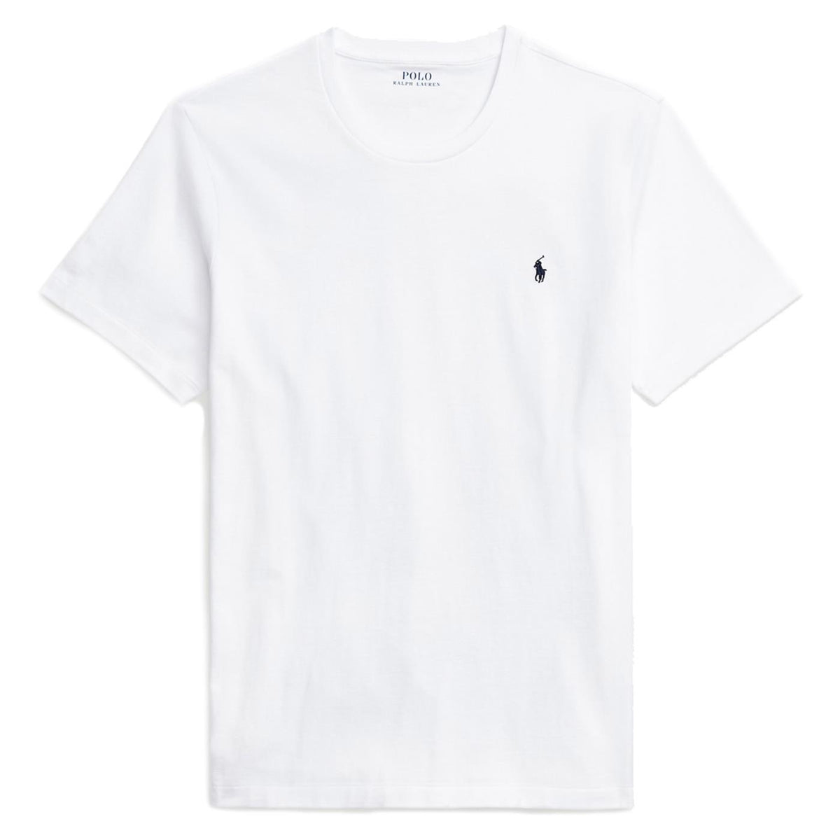 RALPH LAUREN SS CREW-SLEEP-TOP WHITE