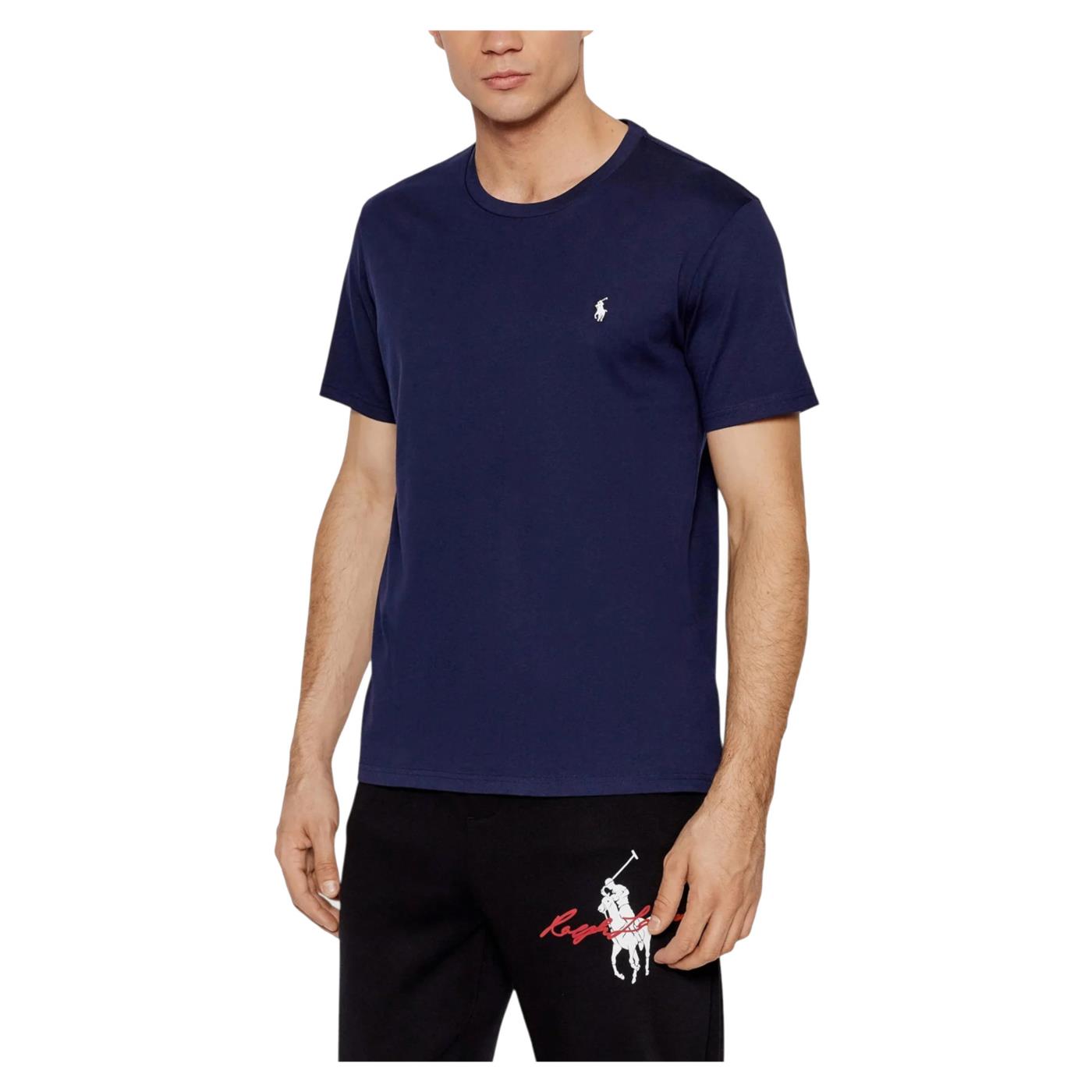 RALPH LAUREN T-SHIRT SMALL LOGO - Blu - immagine principale